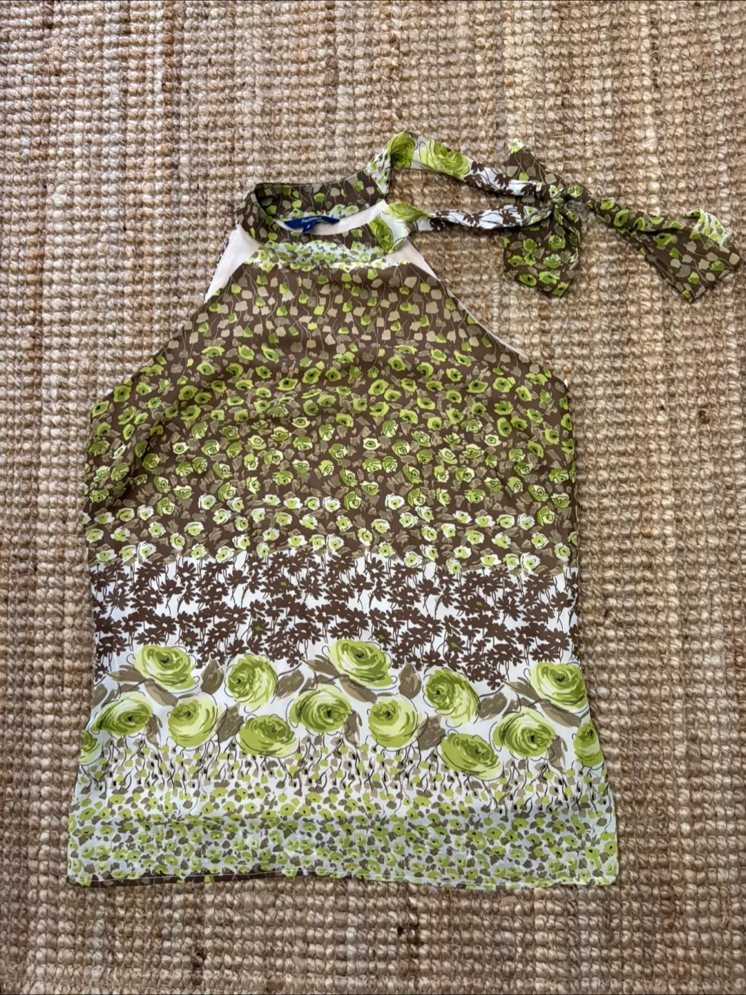 Reitmans Floral Halter Top - Size M image indicator(3)
