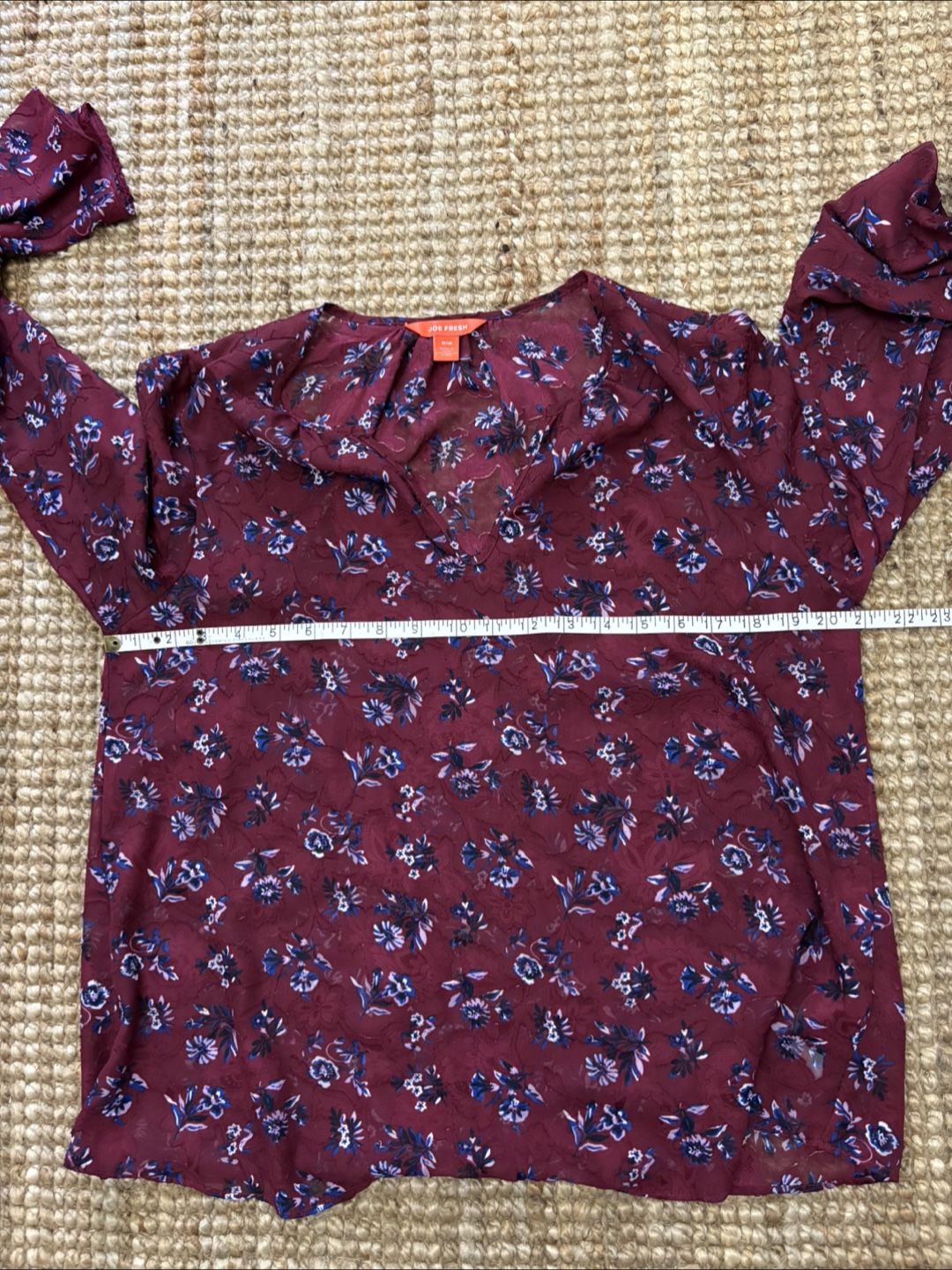 Joe Fresh Floral Blouse - Size M - photo 5