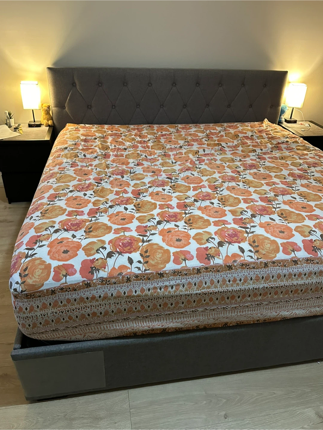 King size bed with storage - photo 5