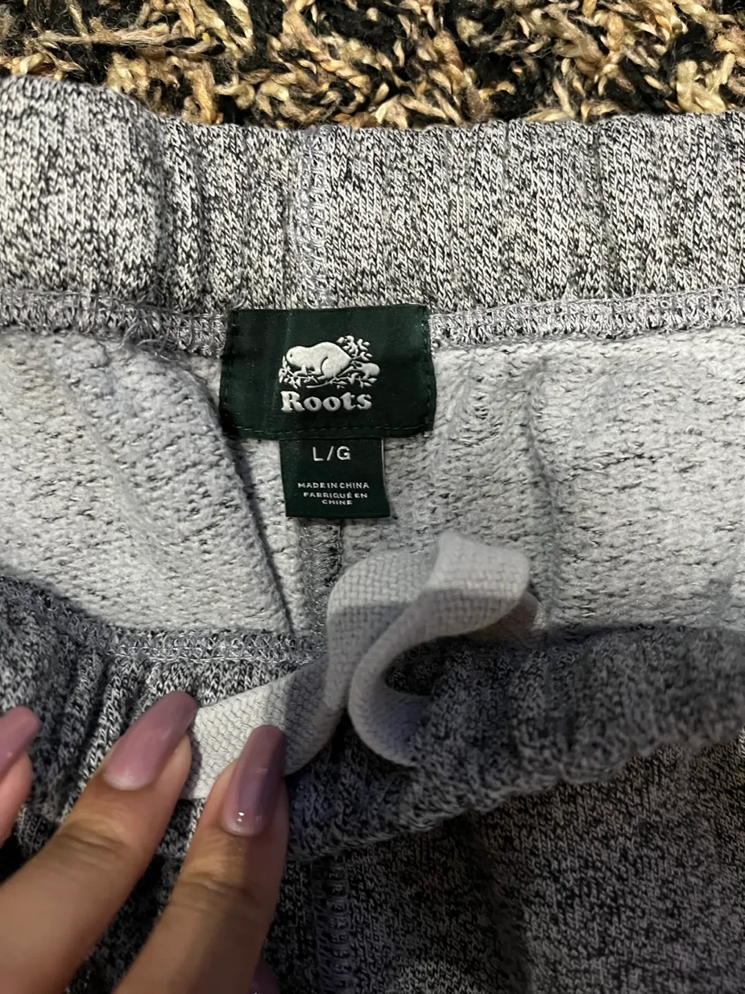 Roots Salt & Pepper, Green Sweatpants Size L image indicator(6)