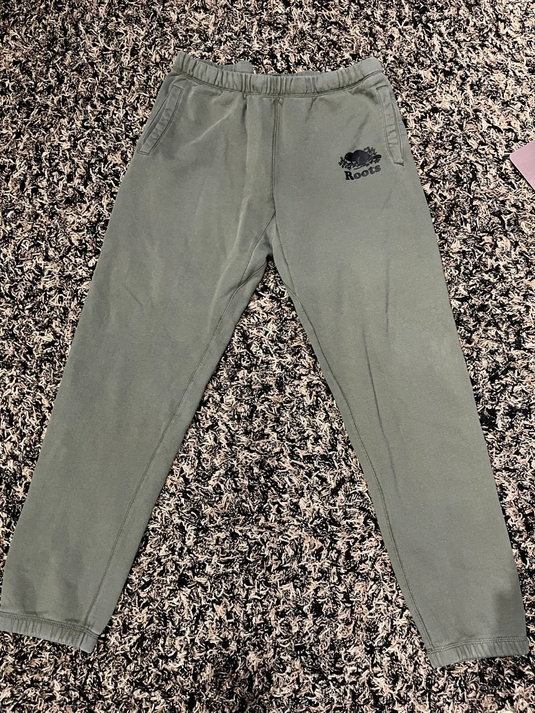 Roots Salt & Pepper, Green Sweatpants Size L image indicator(2)