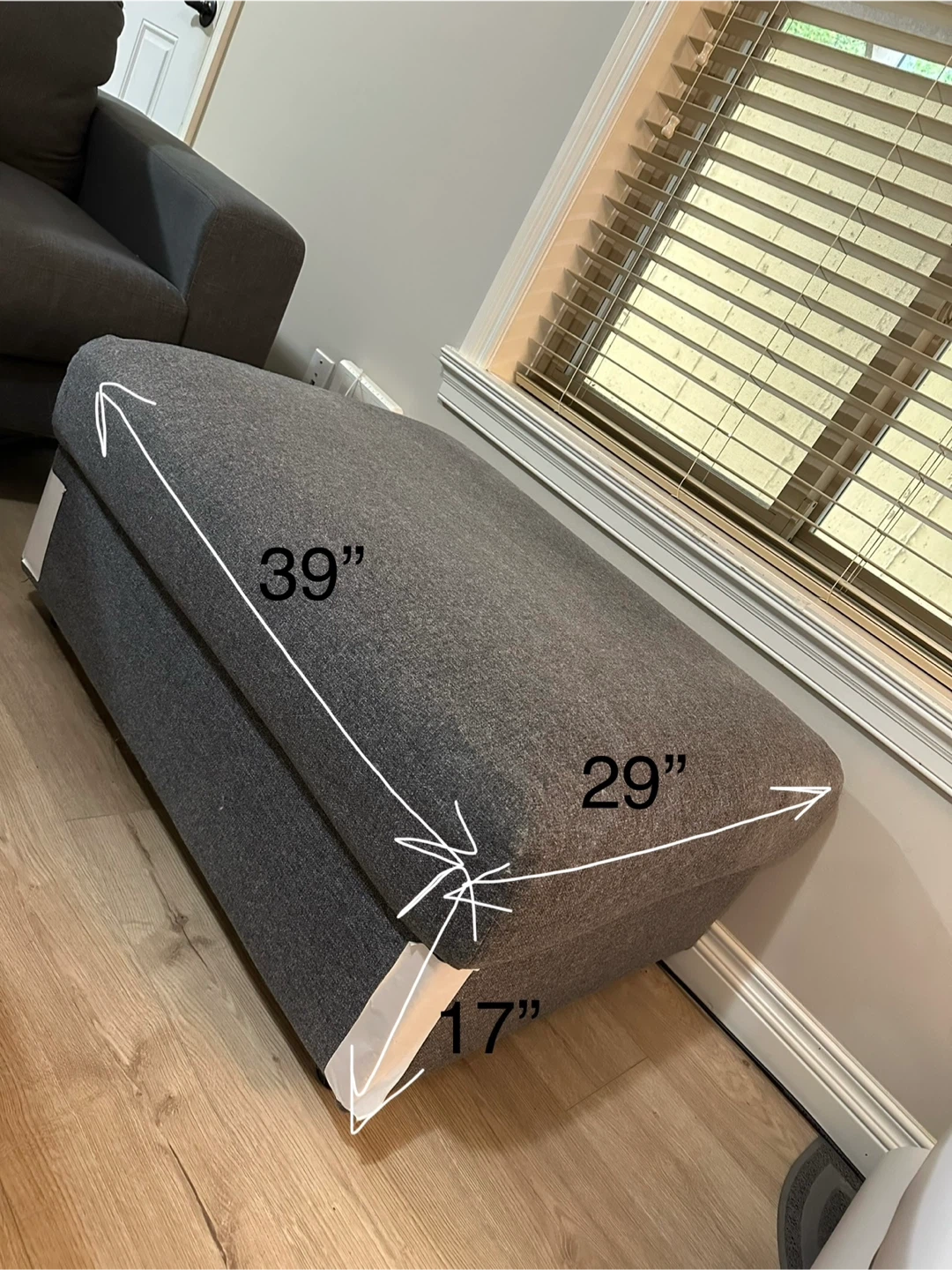Ottoman with storage