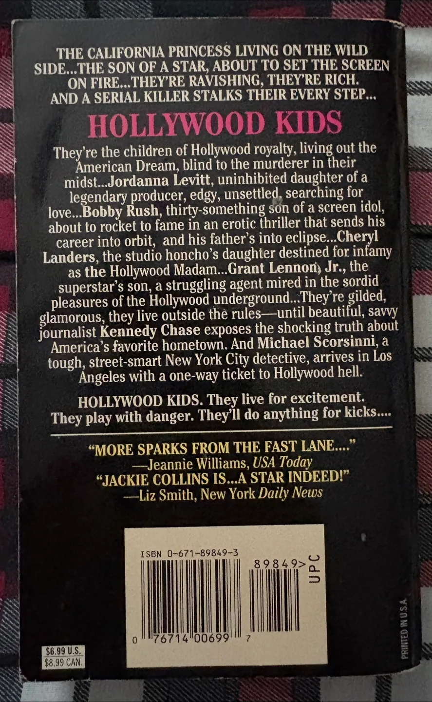 Jackie Collins Lot: Hollywood Kids, Sinners, Rock Star image indicator(3)