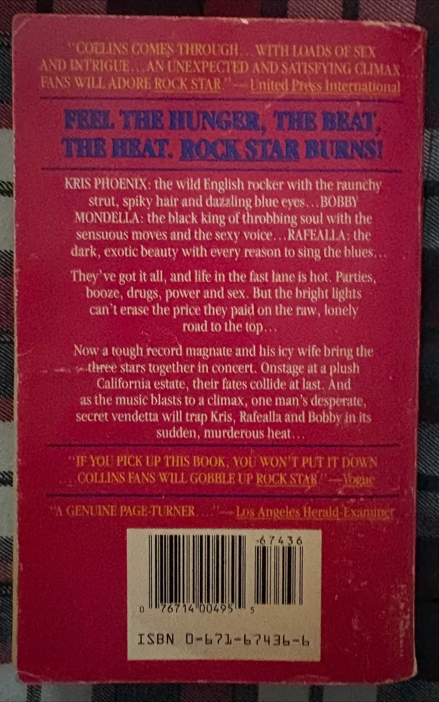 Jackie Collins Lot: Hollywood Kids, Sinners, Rock Star image indicator(2)