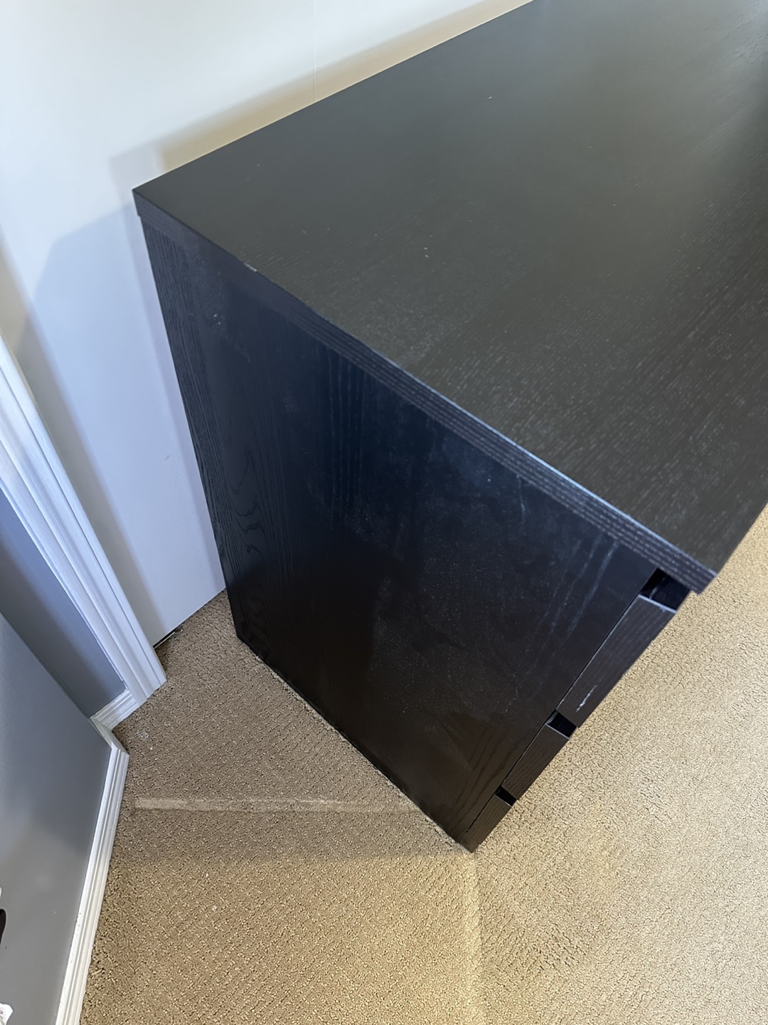 IKEA Malm Black-Brown 3-Drawer Dresser - photo 3