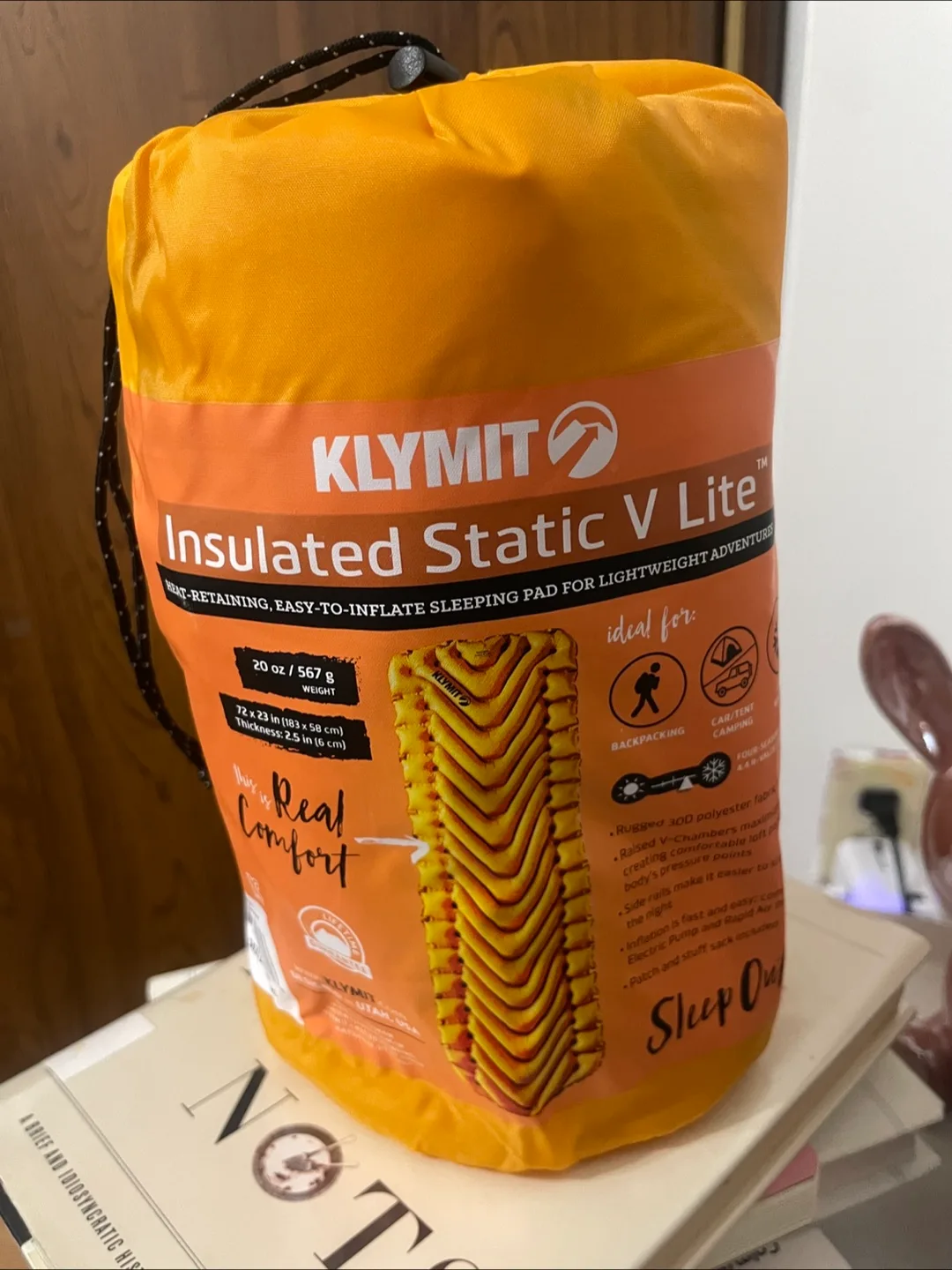 Klymit Insulated Static V Lite Sleeping Pad image indicator(2)