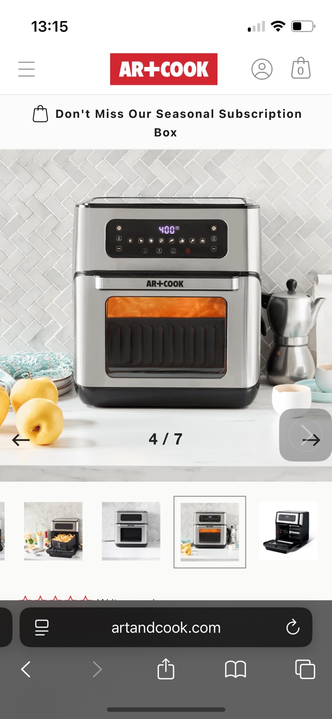 AR+COOK Air Fryer Oven - photo 5