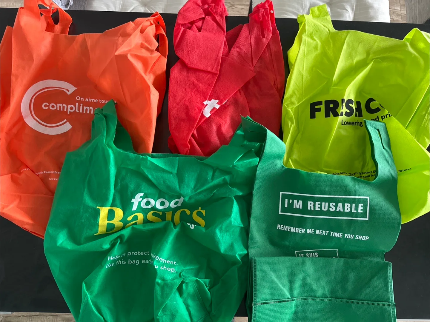 Reusable bags