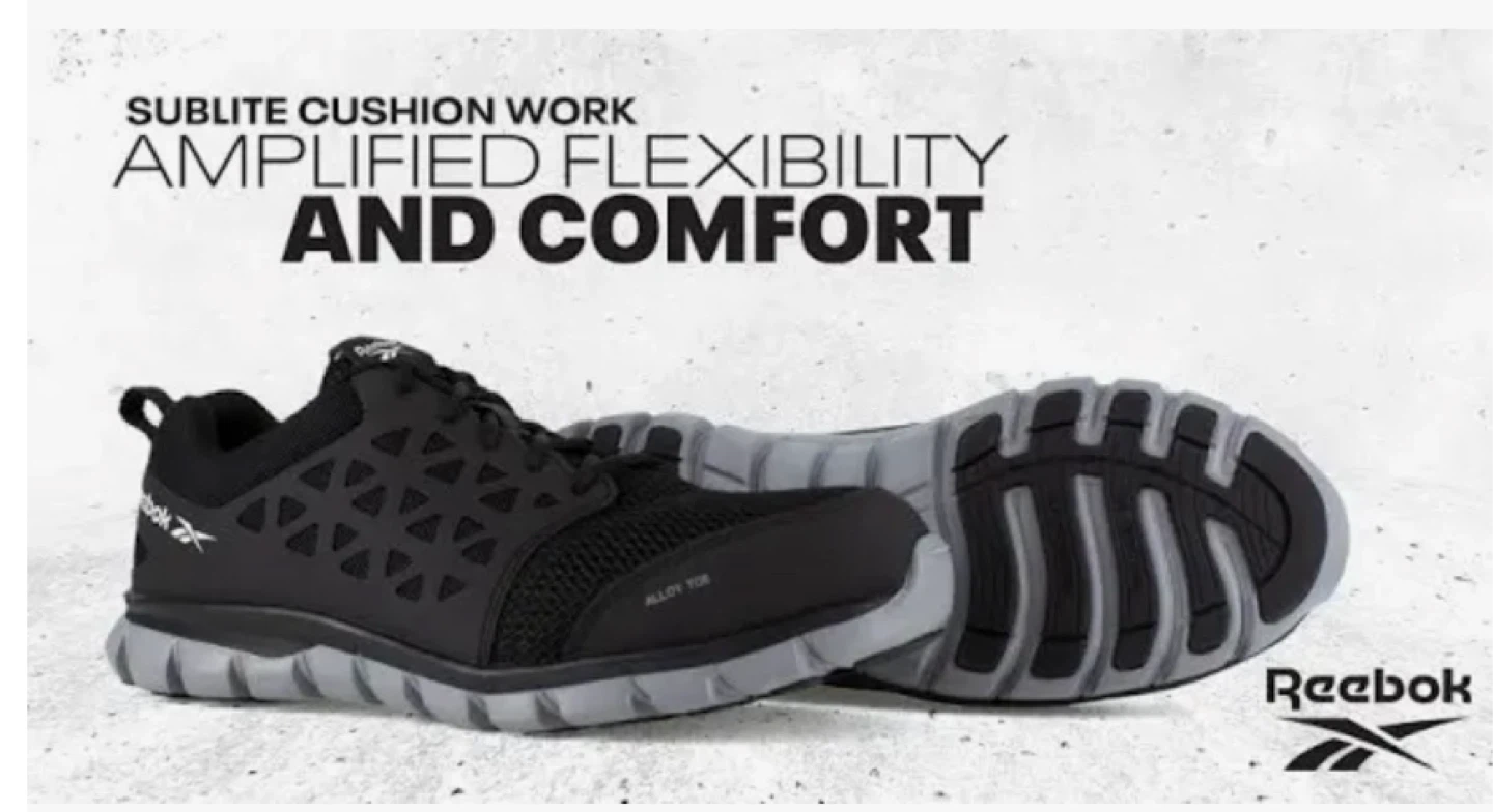 Reebok Sublite Cushion Work Shoes