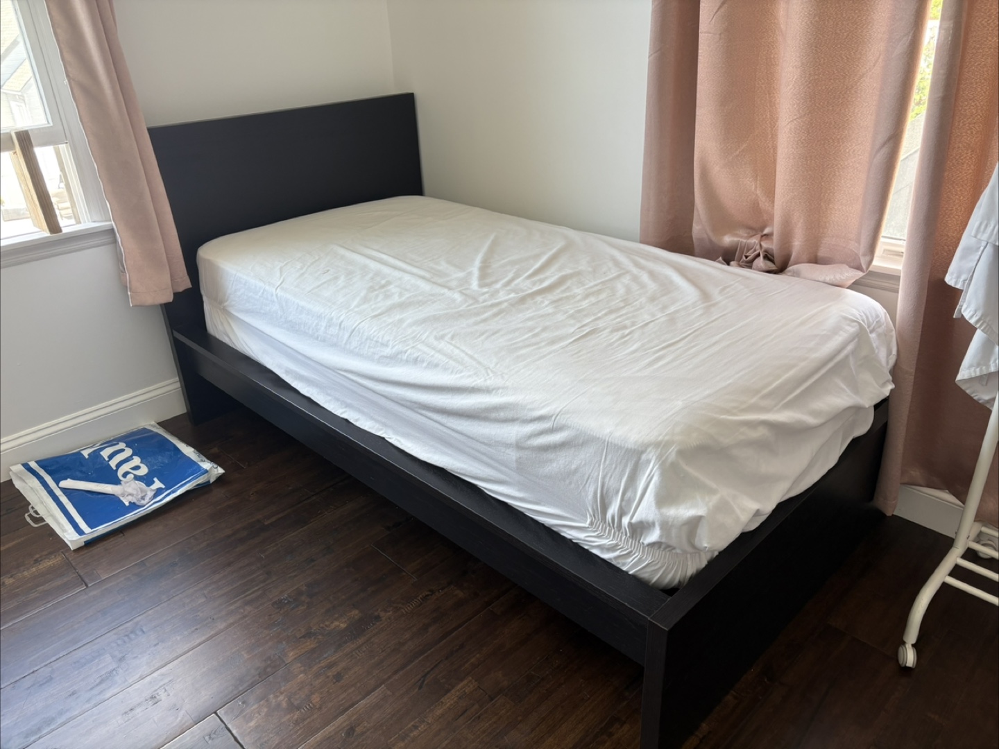 IKEA Black twin Bed Frame