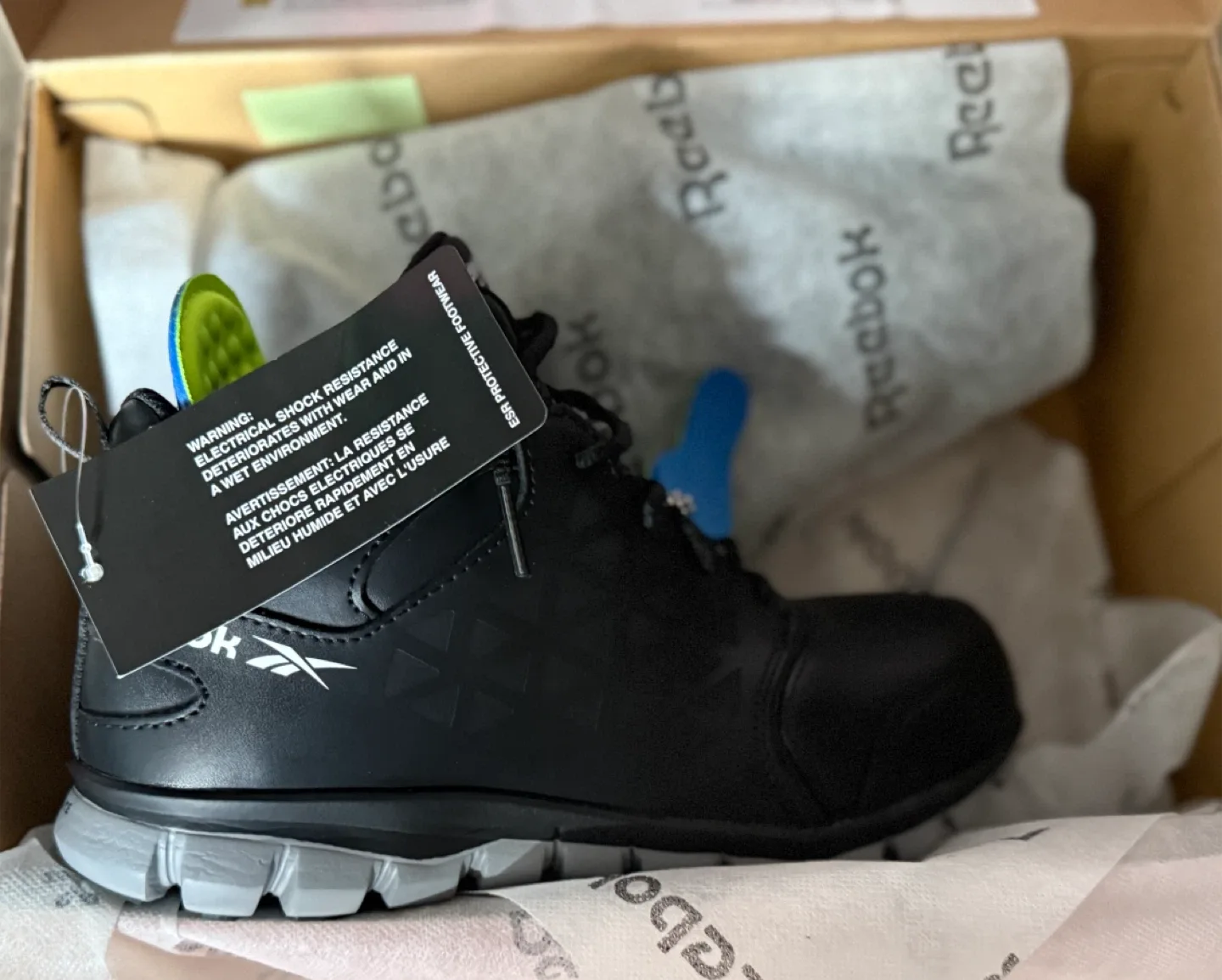 Reebok Sublite Cushion Work Boots - Men's Size 7 image indicator(3)