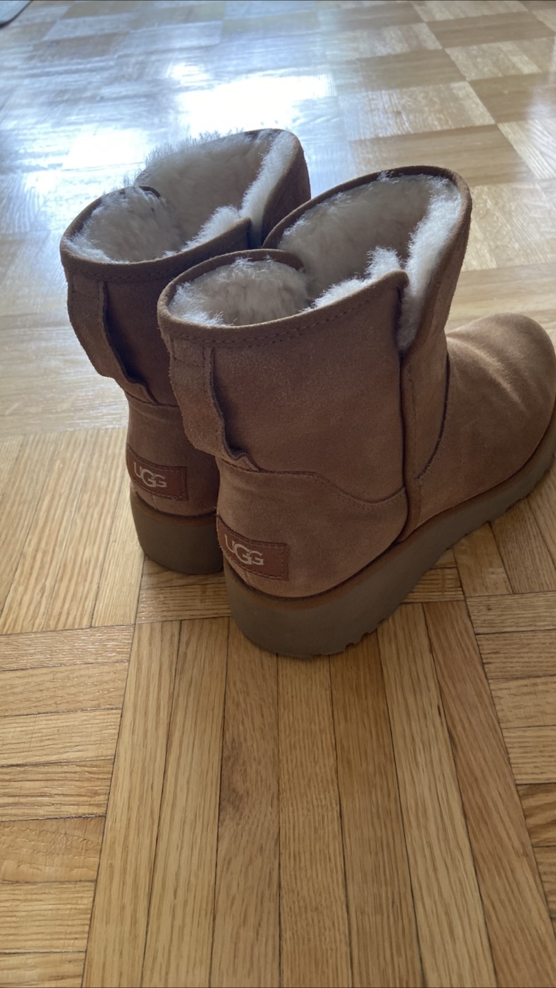 UGG Women's Classic Mini Platform Boot, Chestnut