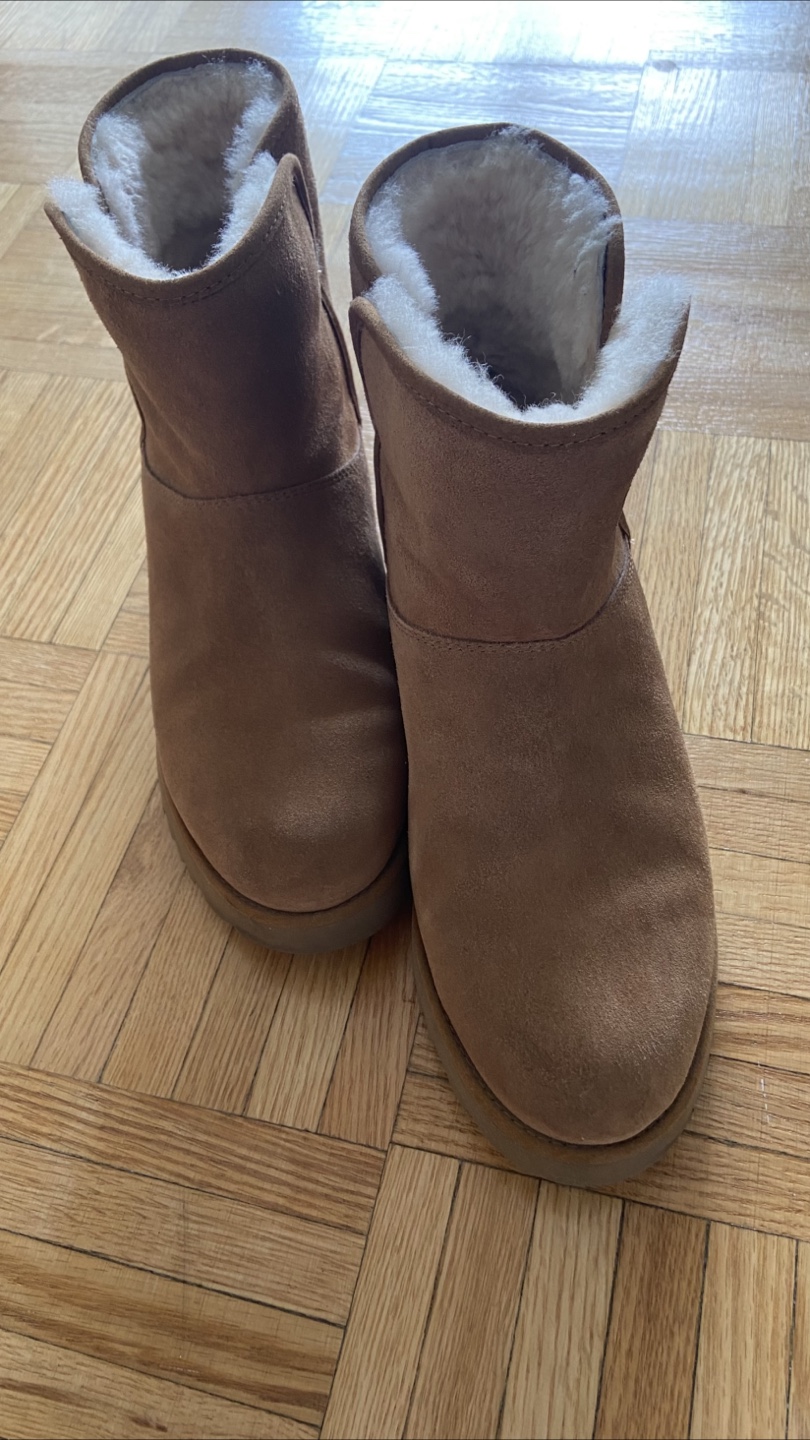 UGG Women's Classic Mini Platform Boot, Chestnut - photo 2