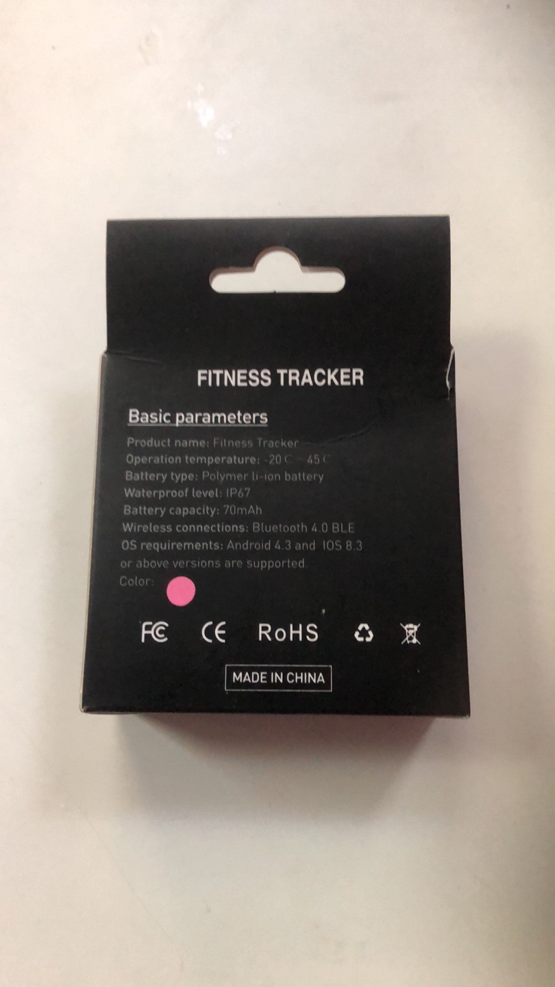 My Accountability Fitness Tracker - Pink - photo 2