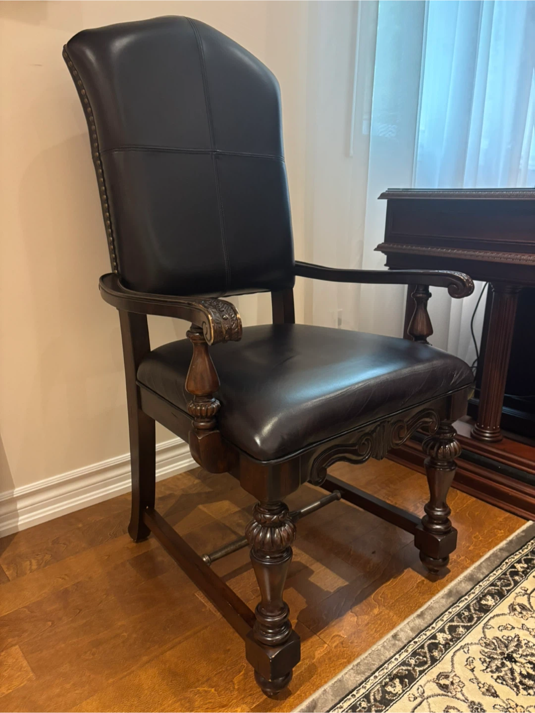 Leather chair