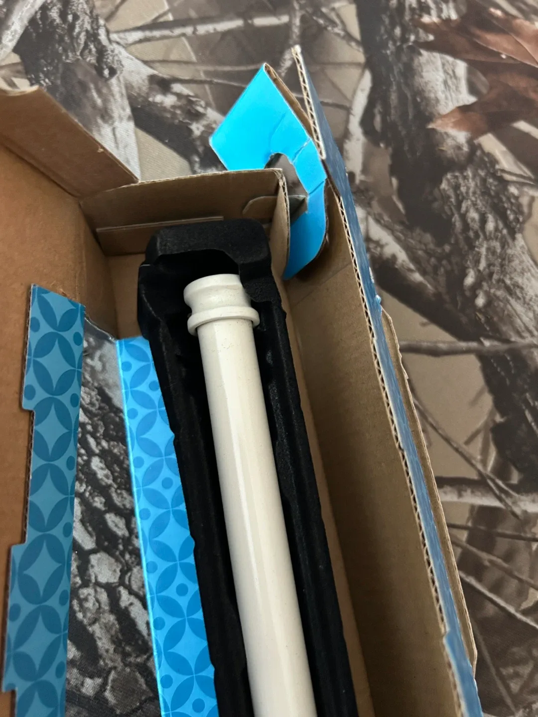 New White Curtain Rod 28-48in image indicator(5)