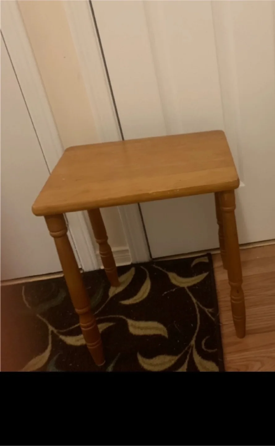 Wooden Side Table thumbnail
