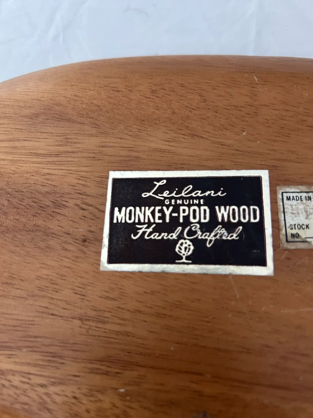 Wood Hand Crafted Tray image indicator(2)