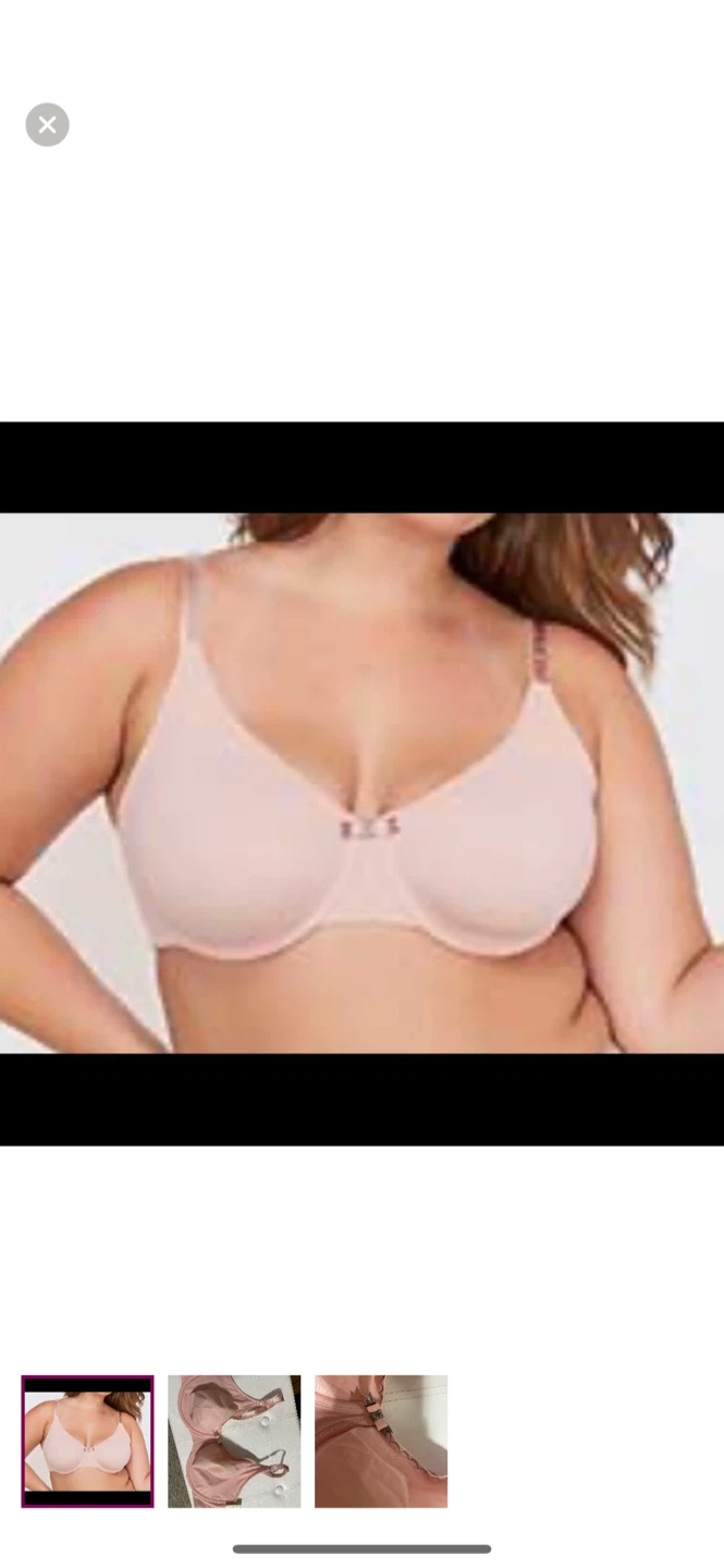 Plus Size Non-padded flawless t-see bra size 40DD - photo 2