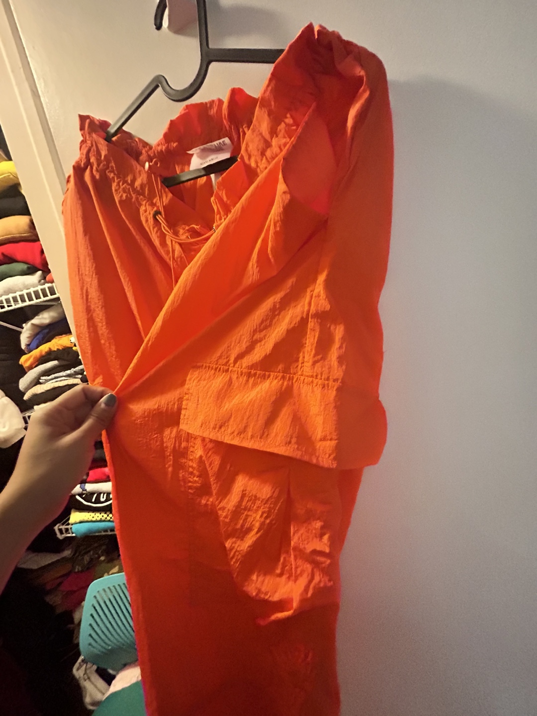 Future Collective Alani Noelle Orange Pants - L - photo 4