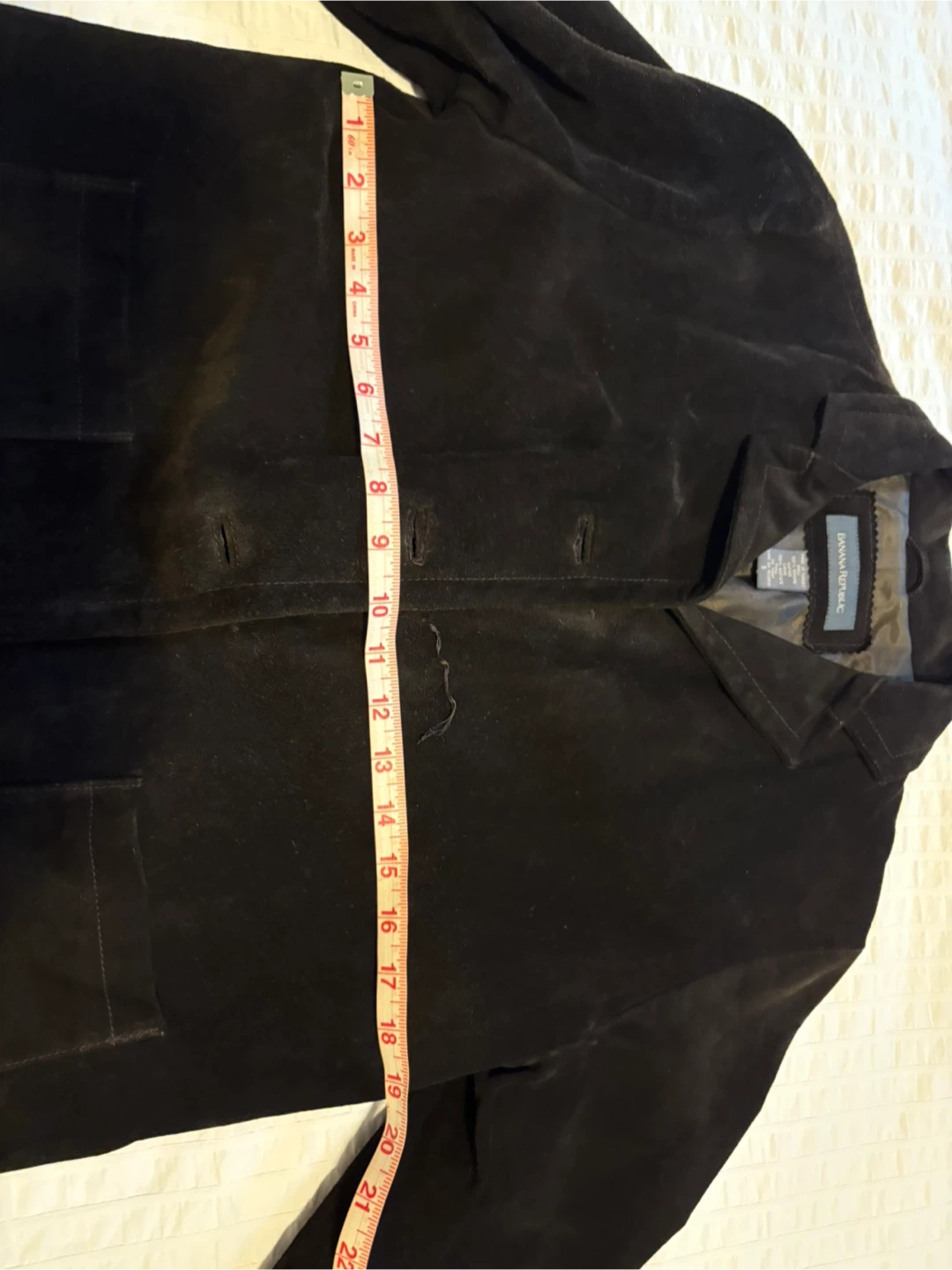 Banana Republic Black Suede Jacket - Size S - photo 3