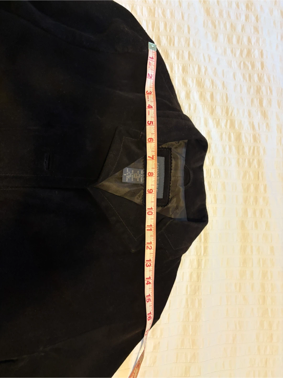 Banana Republic Black Suede Jacket - Size S - photo 5