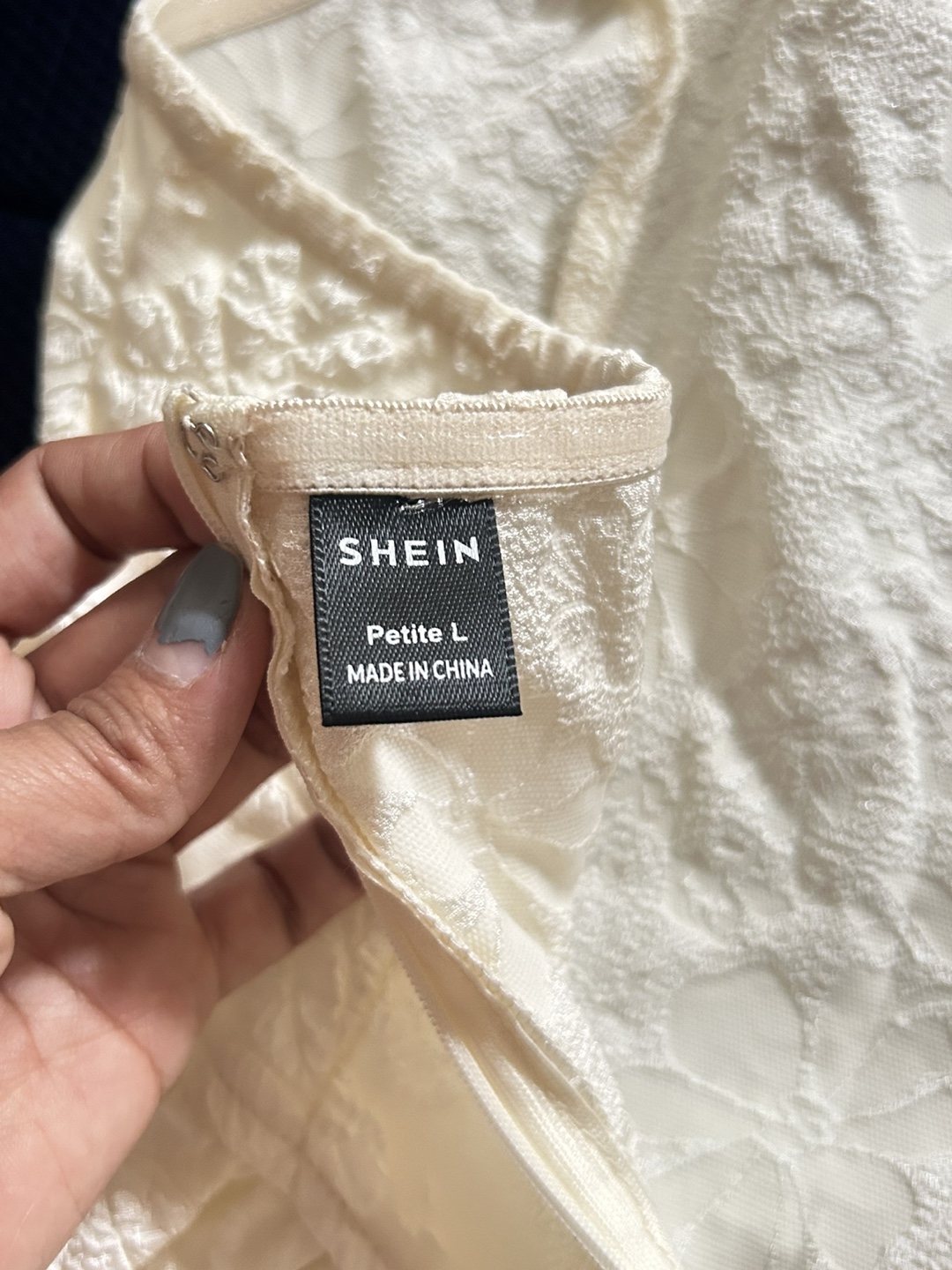 SHEIN White Floral Dress - Petite L - photo 5