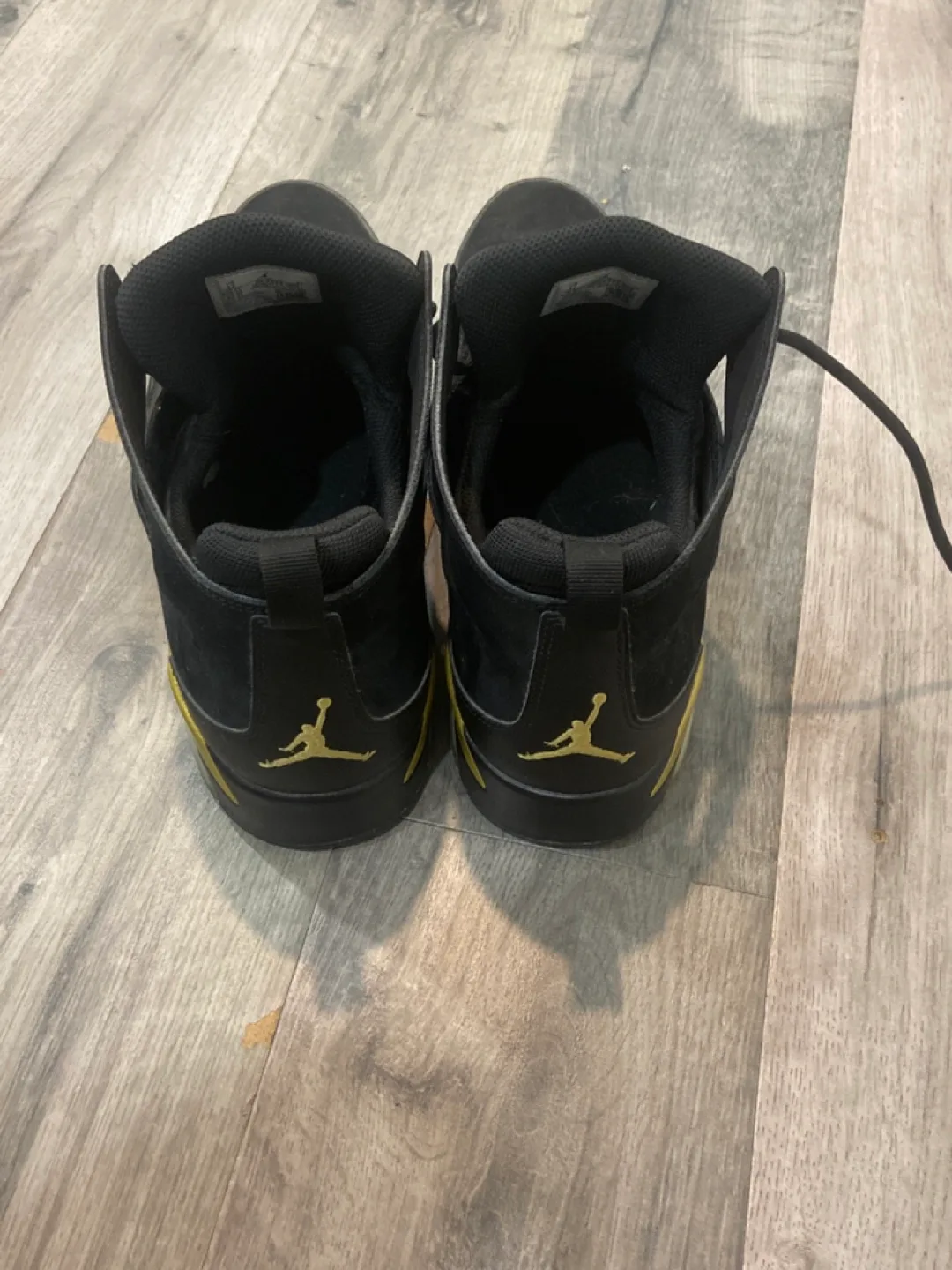 Jordan Flight 91 High Black/Gold US 12 image indicator(3)