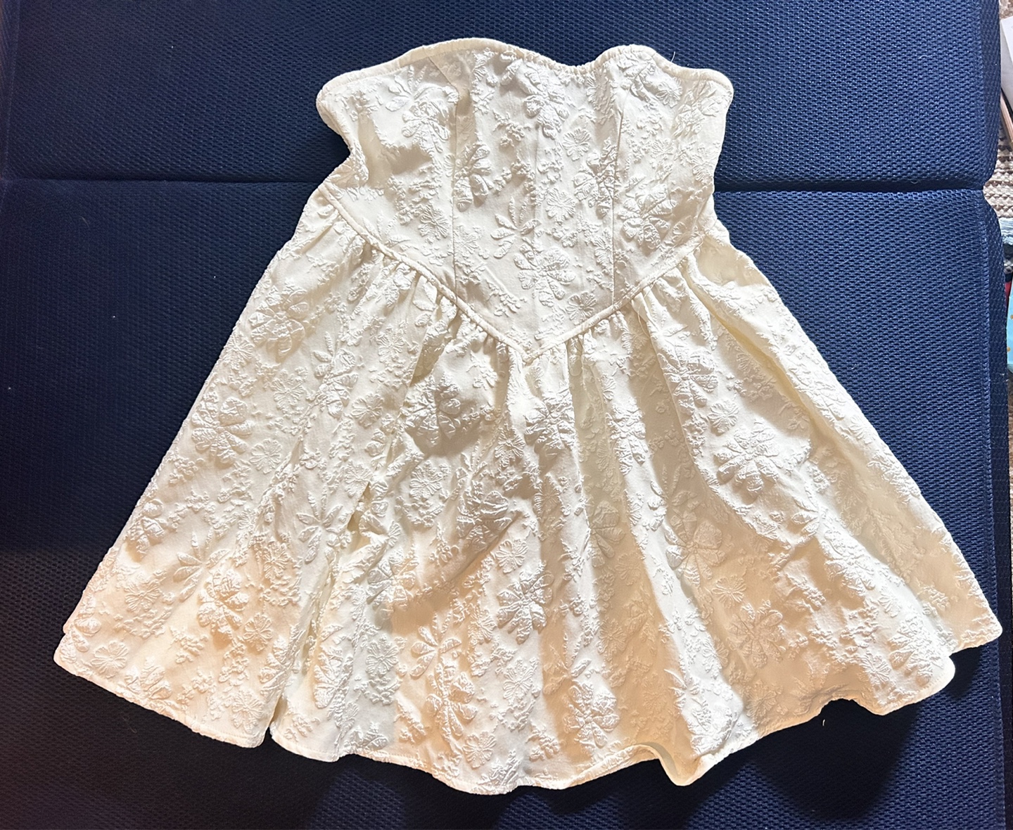 SHEIN White Floral Dress - Petite L
