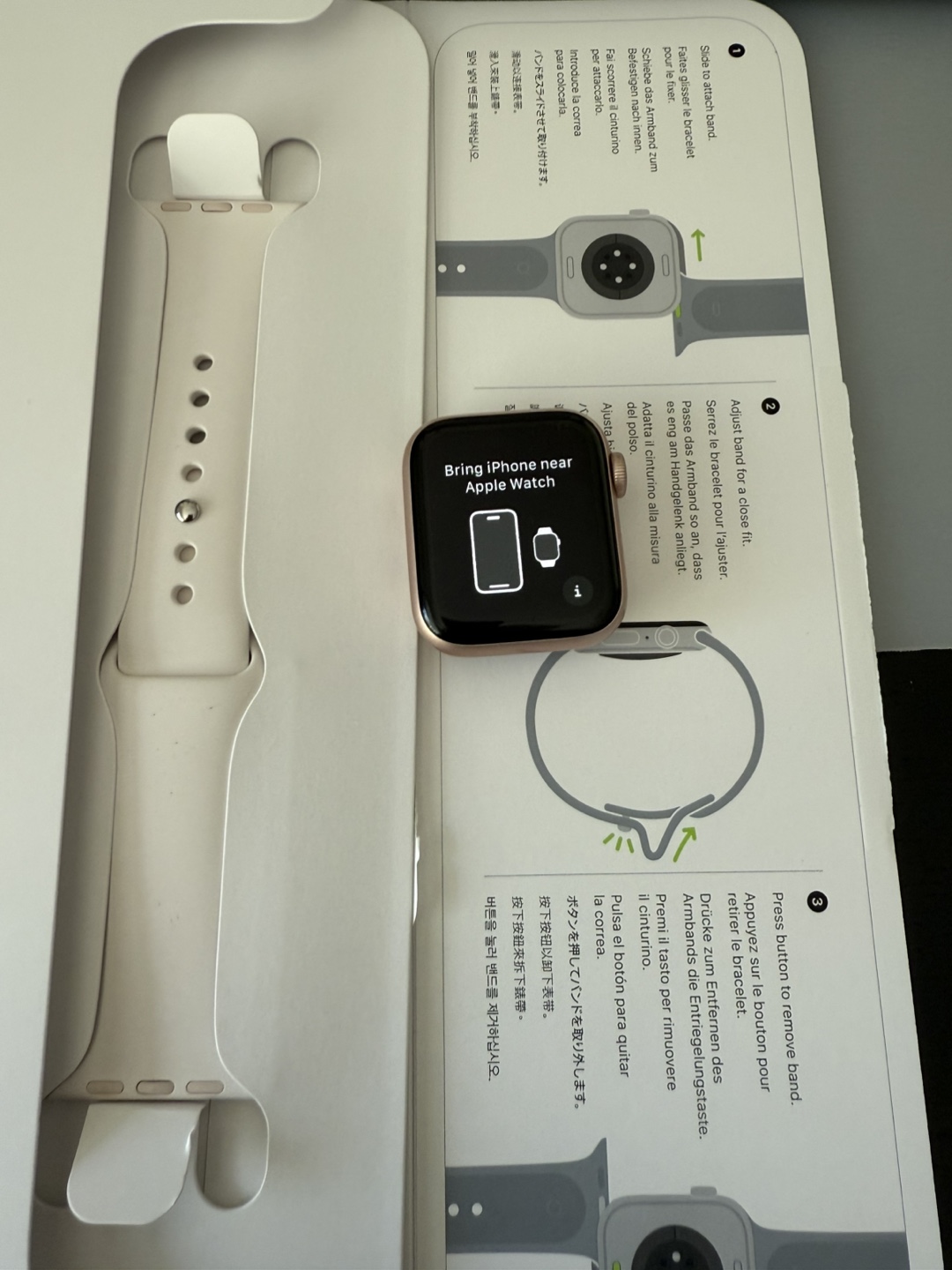 Apple Watch Series 6 GPS with a brand new band