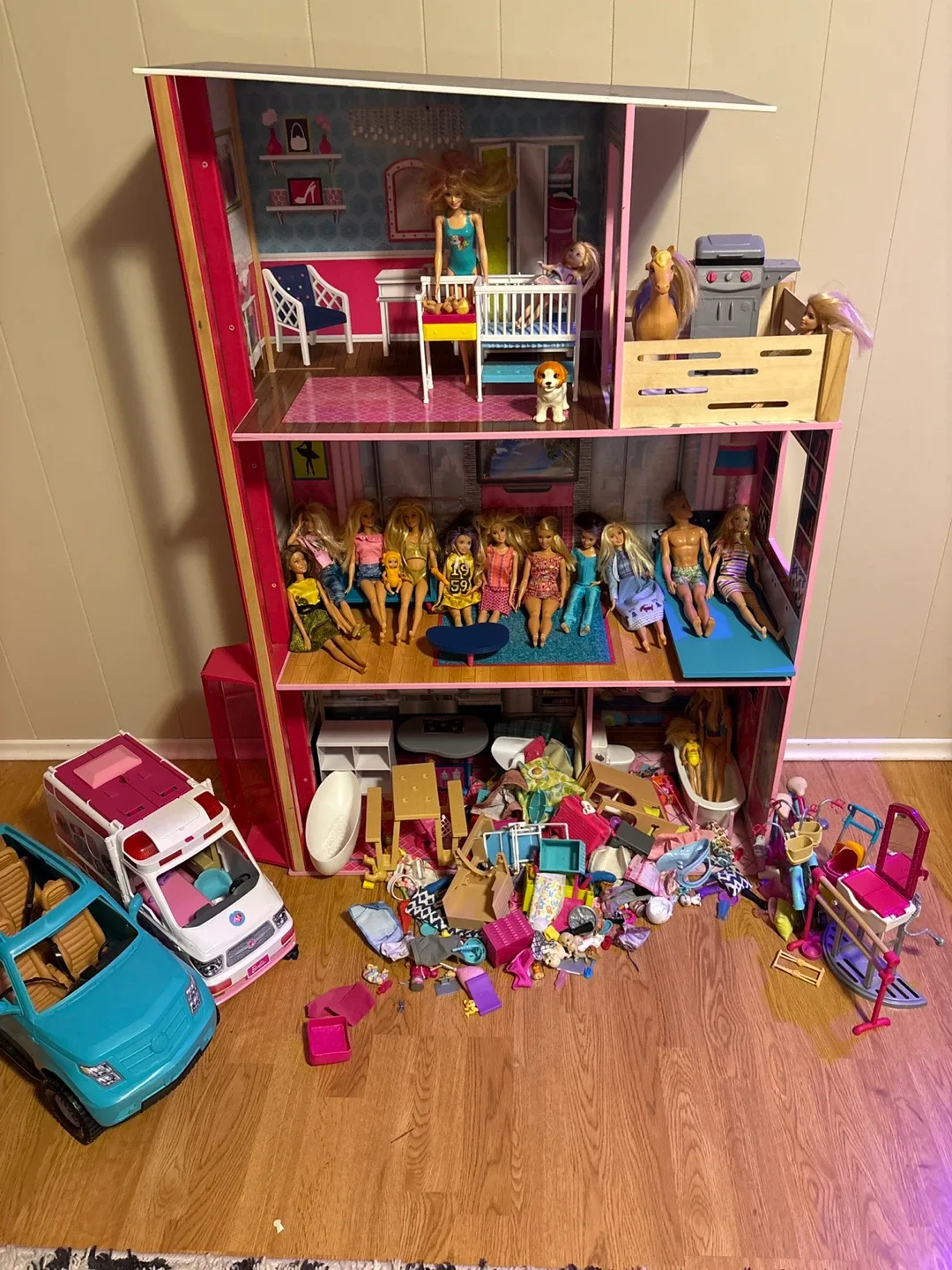 Barbie Dollhouse & Accessories thumbnail