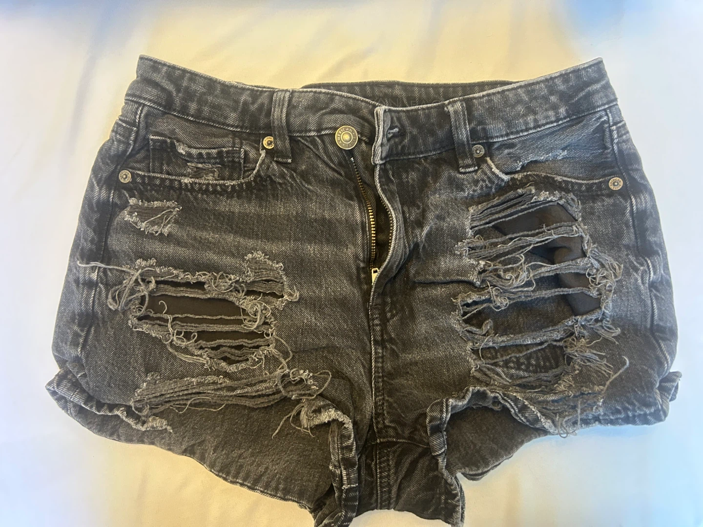 American Eagle Distressed Denim Shorts - photo 2