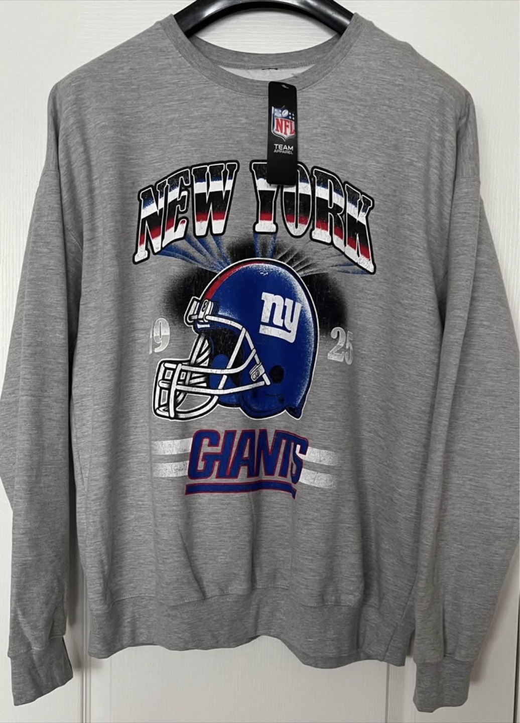 New York Giants NFL Team Apparel Sweatshirt Men’s XL