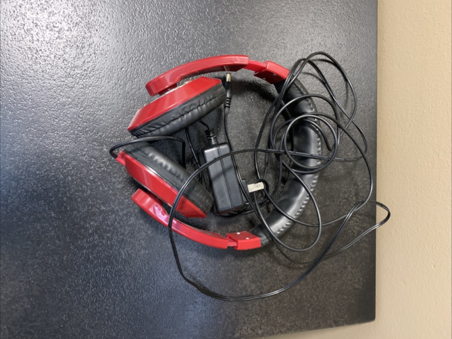 Red Headphones