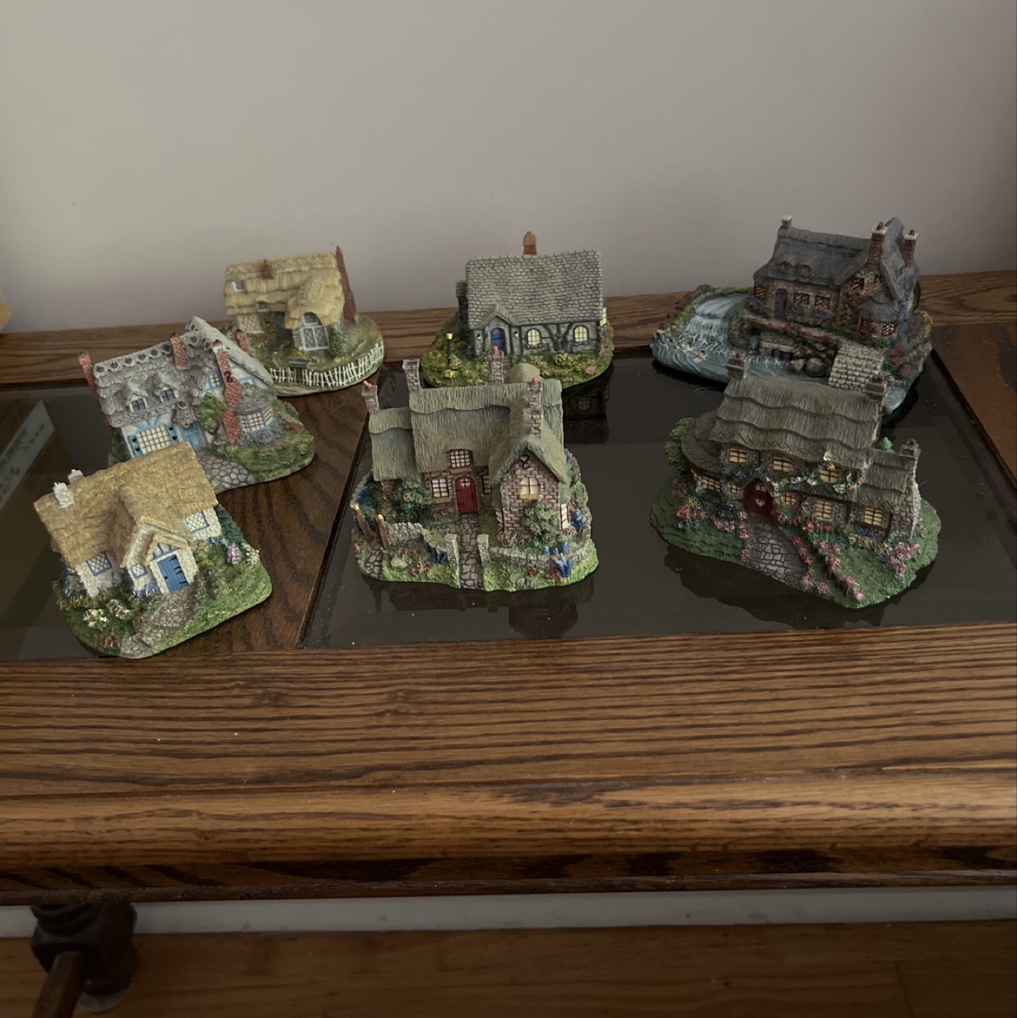 Thomas Kincade Collectible Cottage Figurines Sculptures