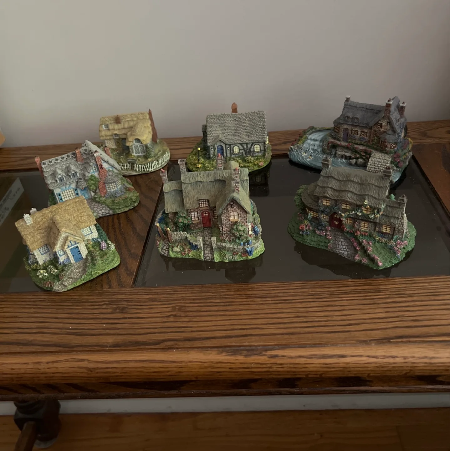 Thomas Kincade Collectible Cottage Figurines Sculptures thumbnail