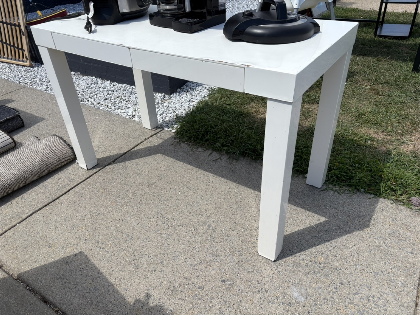 White Table