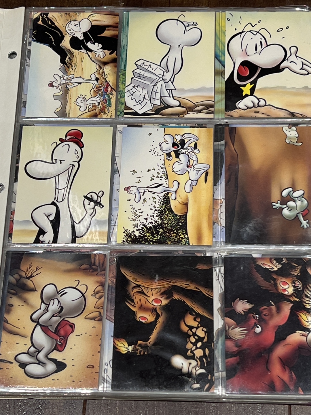 Bone Comic Trading Cards