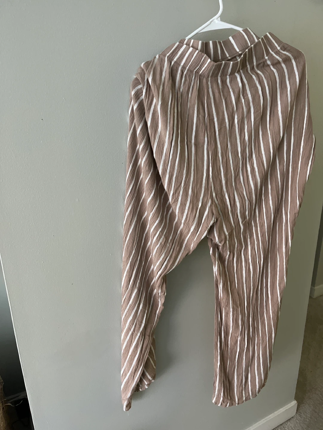 Striped Brown Pants