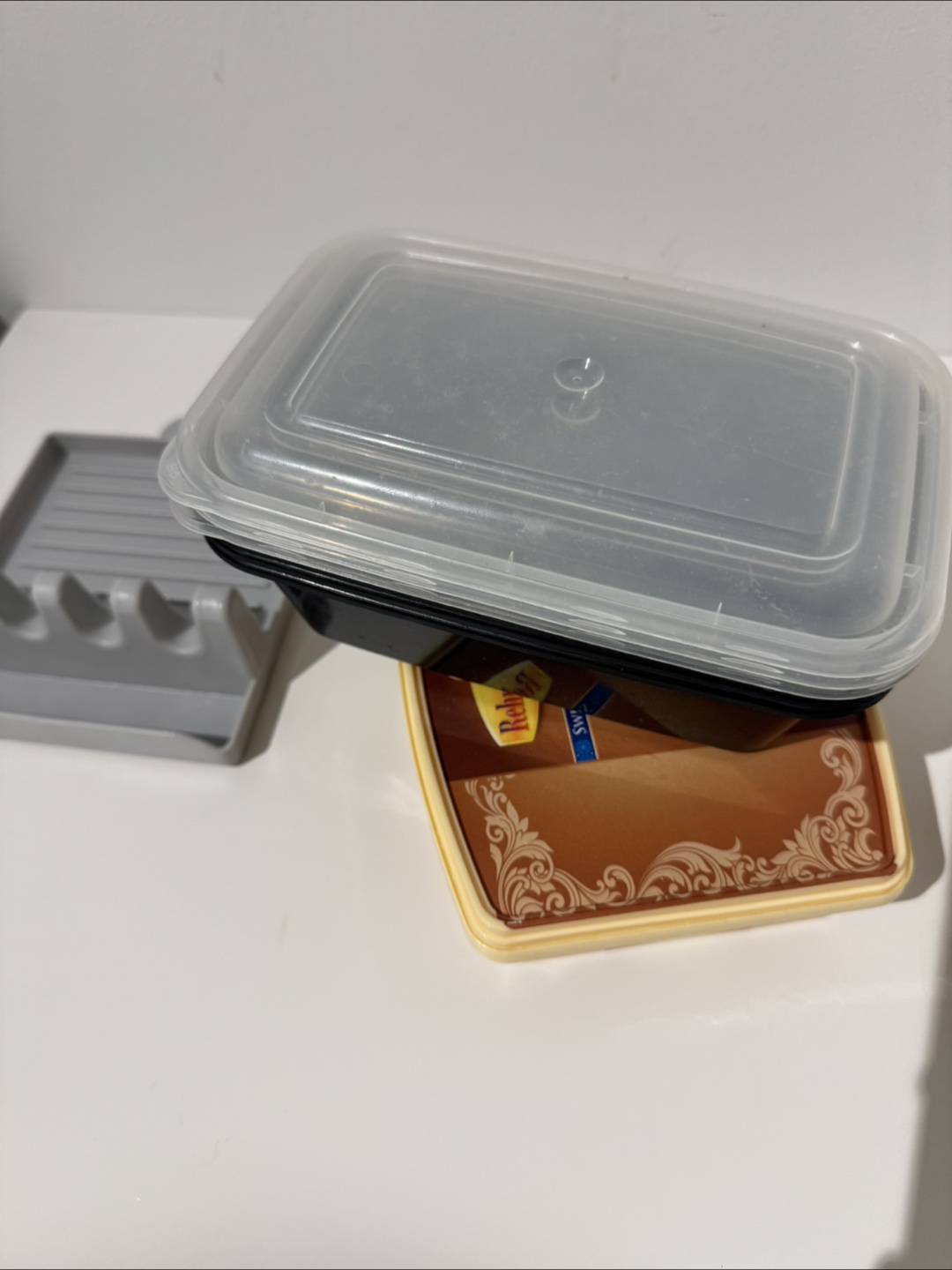 spatula or spoon holder and some boxes - photo 3