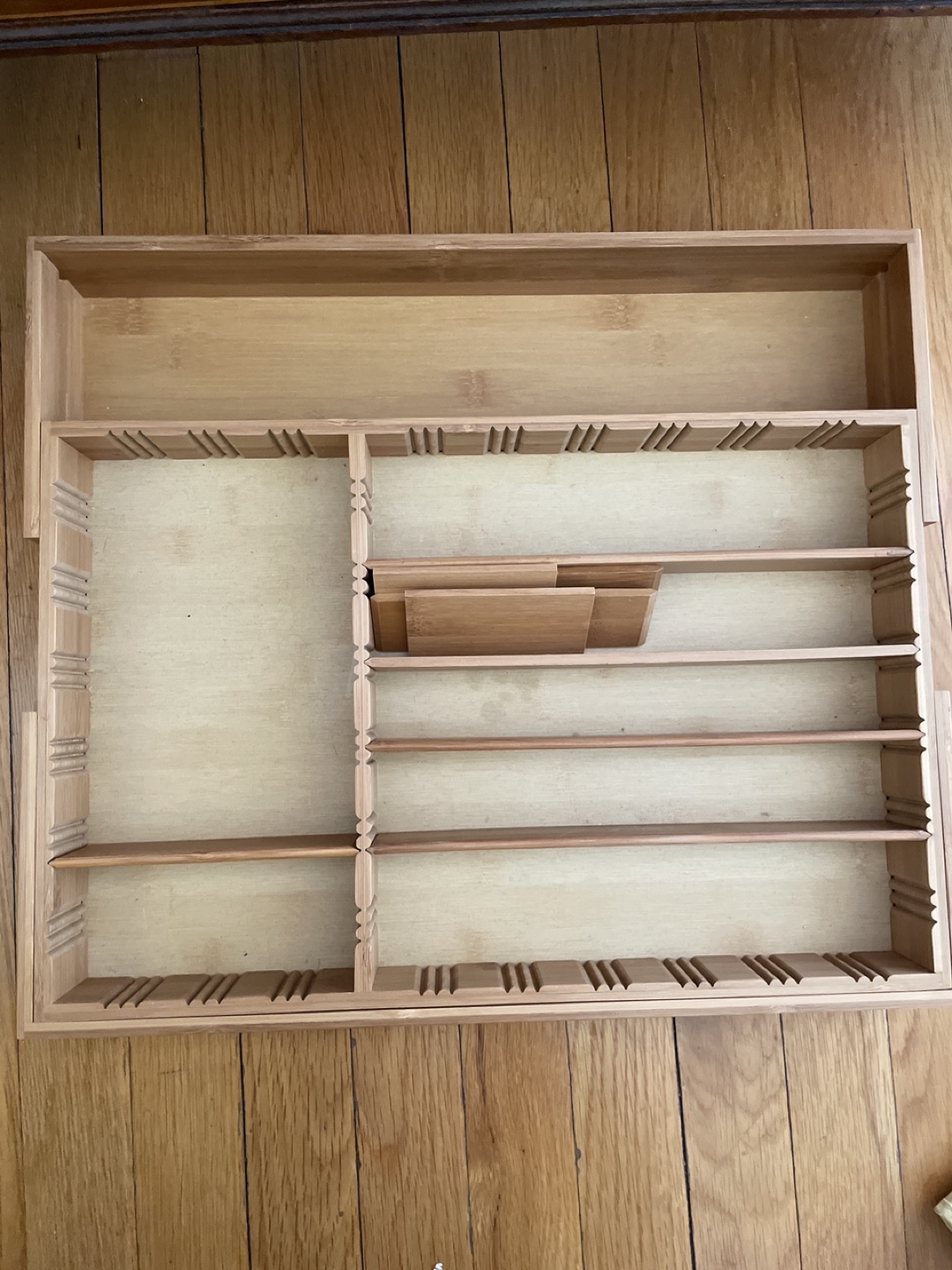 Bamboo Expandable Drawer Organizer