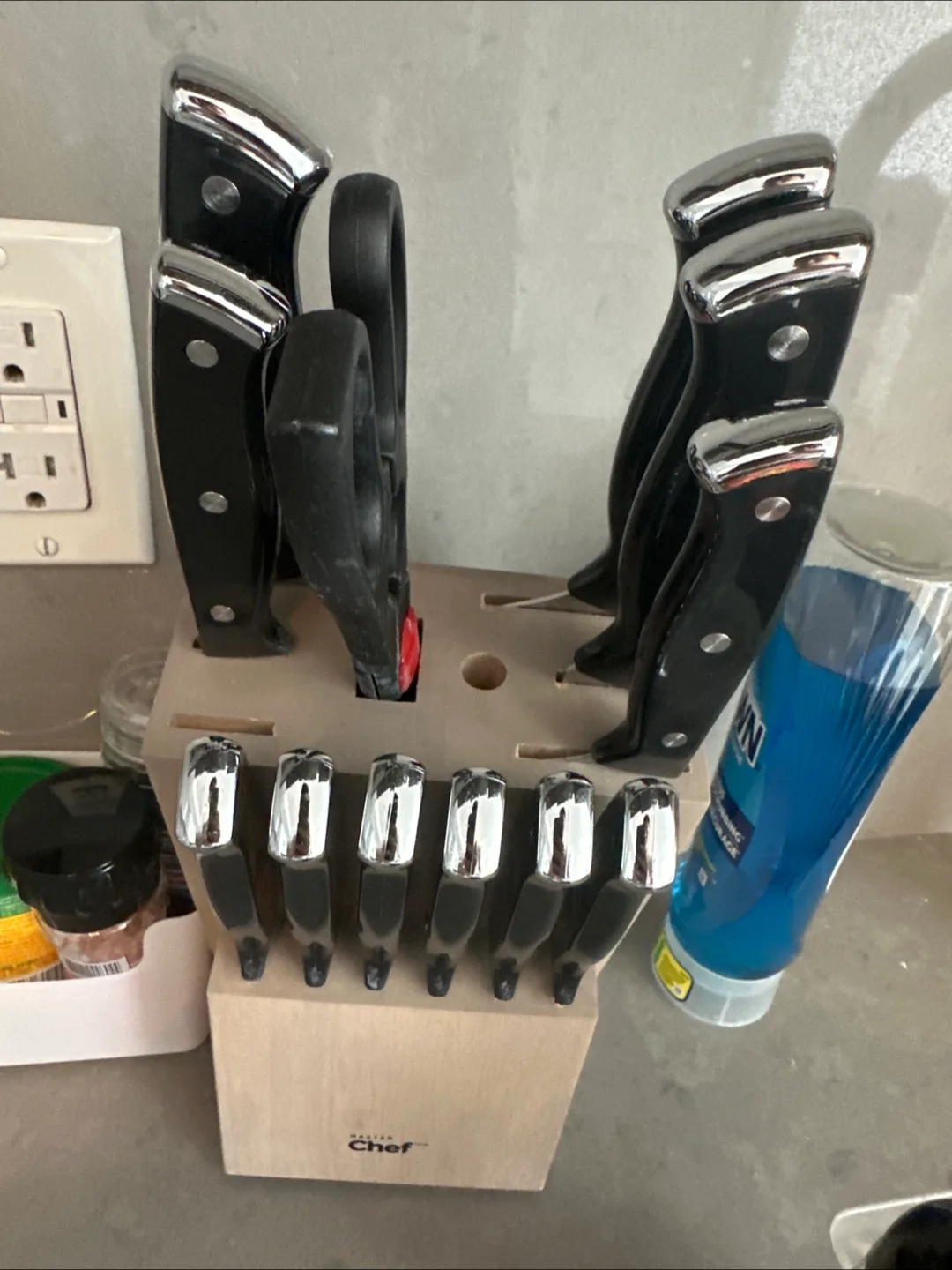 Master Chef Knife Set with Block thumbnail