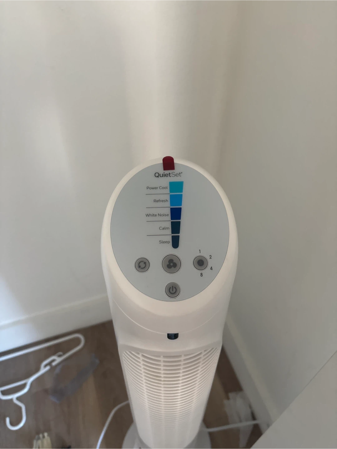Honeywell QuietSet Tower Fan - White - photo 2