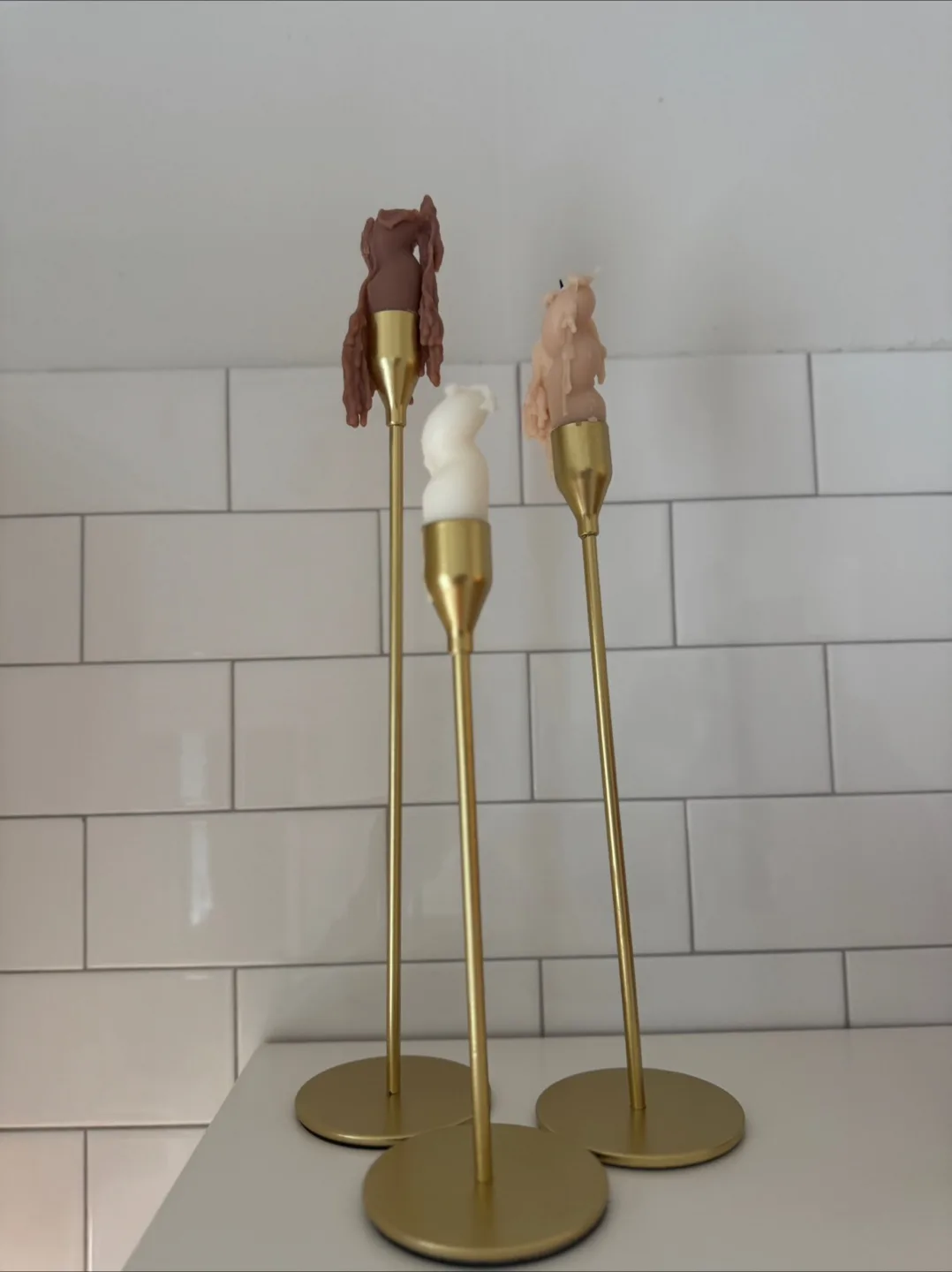 Decorative Candle Holders - Set of 3 thumbnail