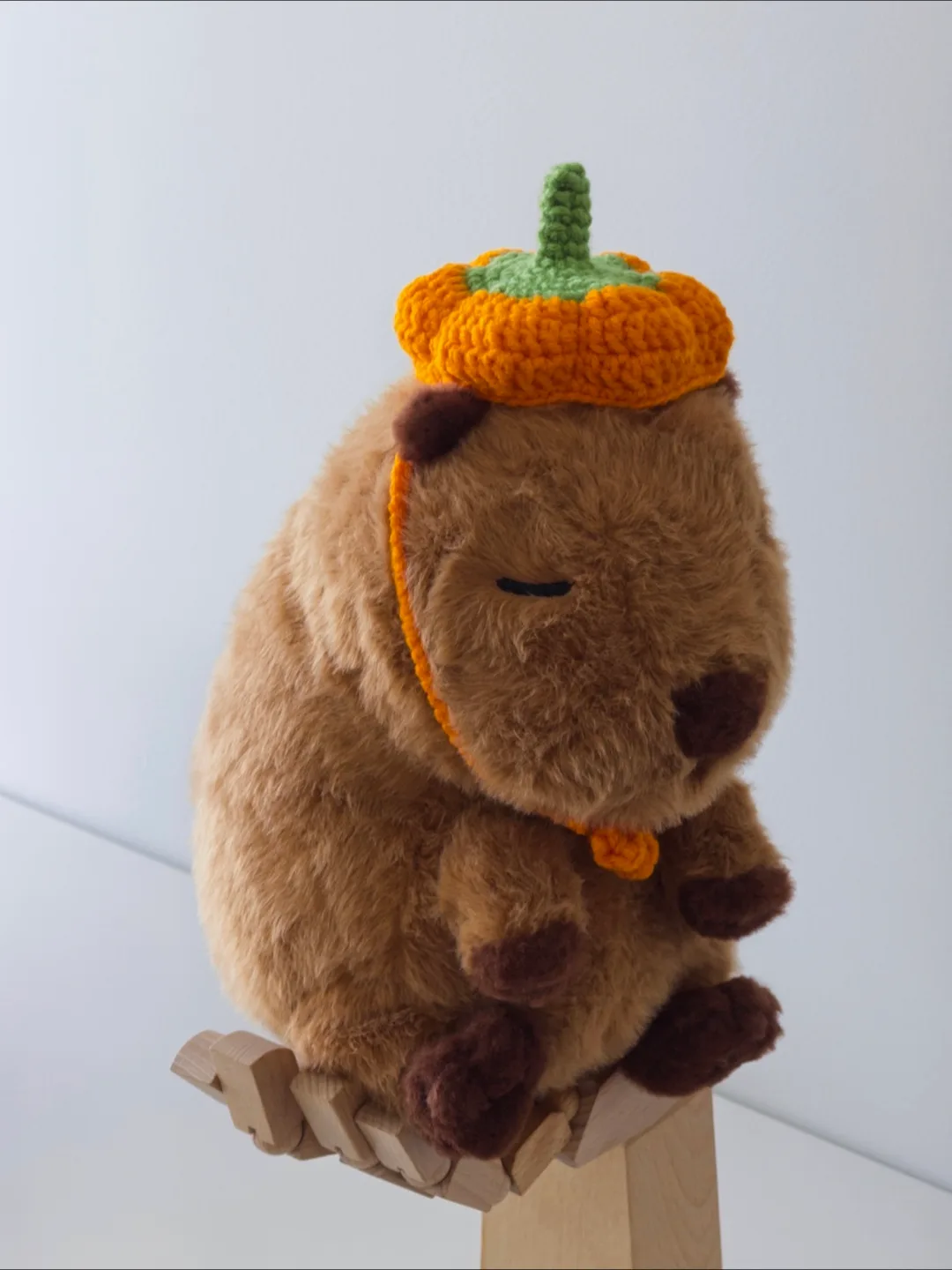Handmade crochet pumpkin hat image indicator(3)