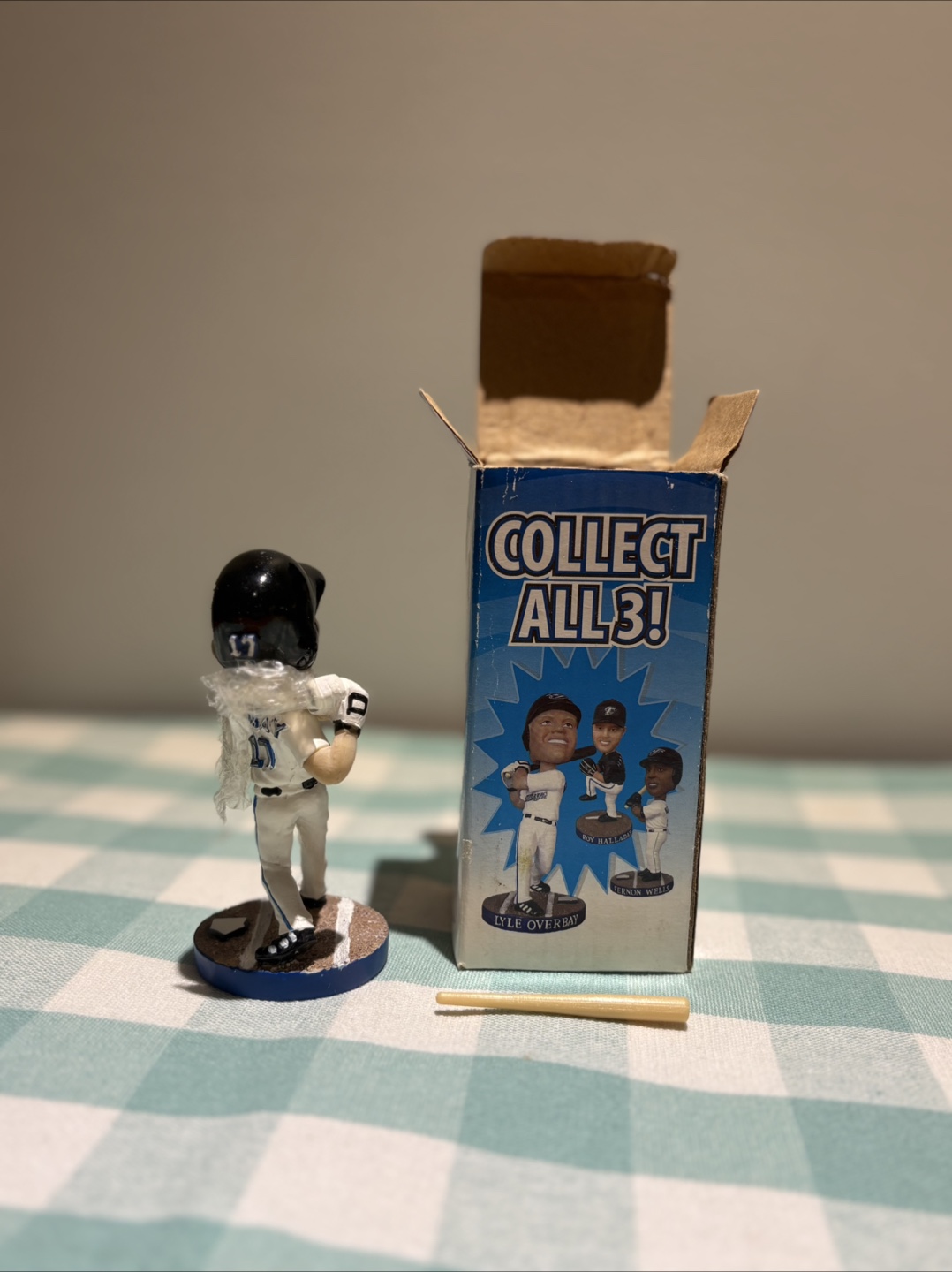 Toronto Blue Jays Lyle Overbay mini Bobblehead - photo 2