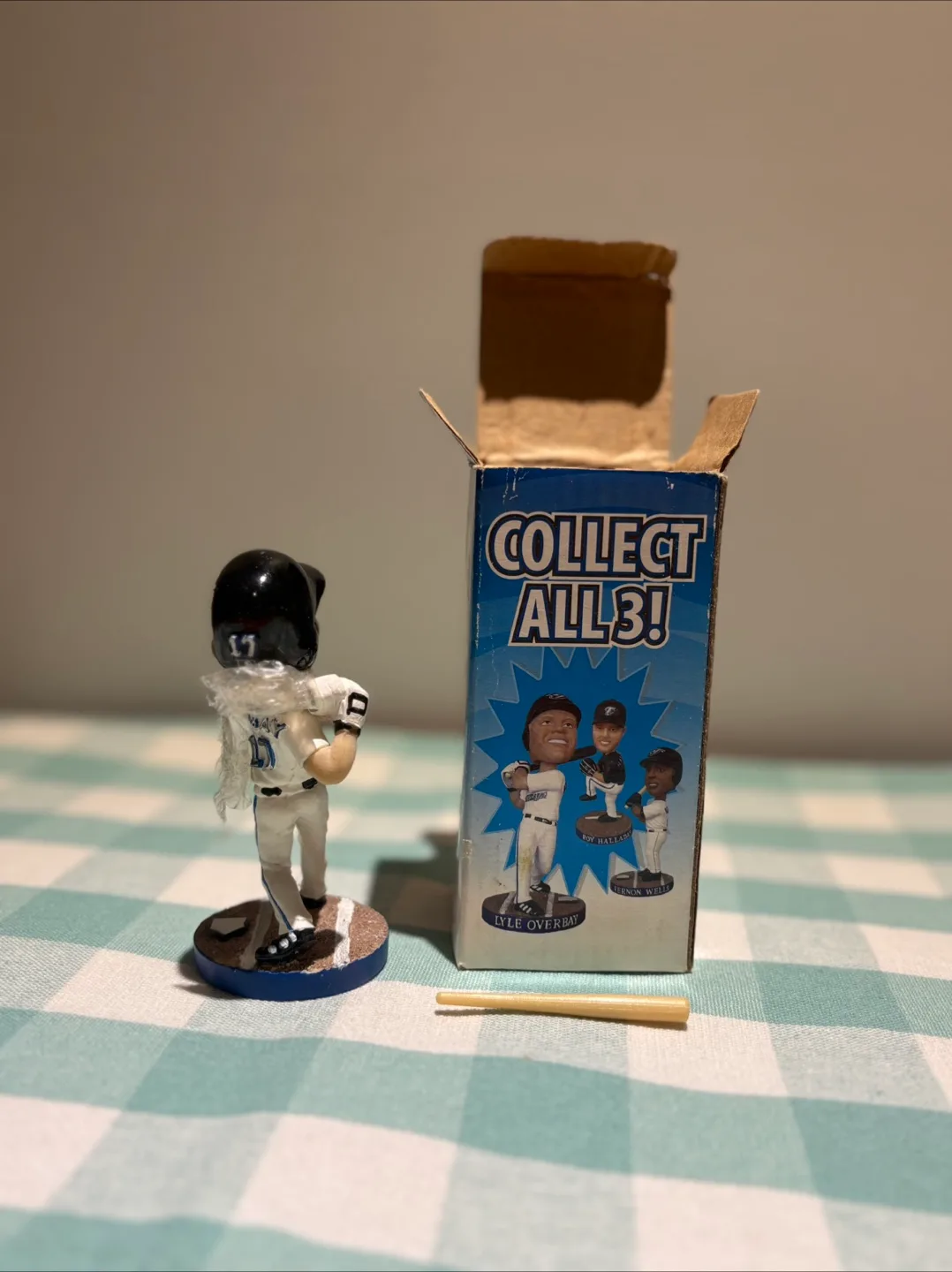 Toronto Blue Jays Lyle Overbay mini Bobblehead image indicator(2)