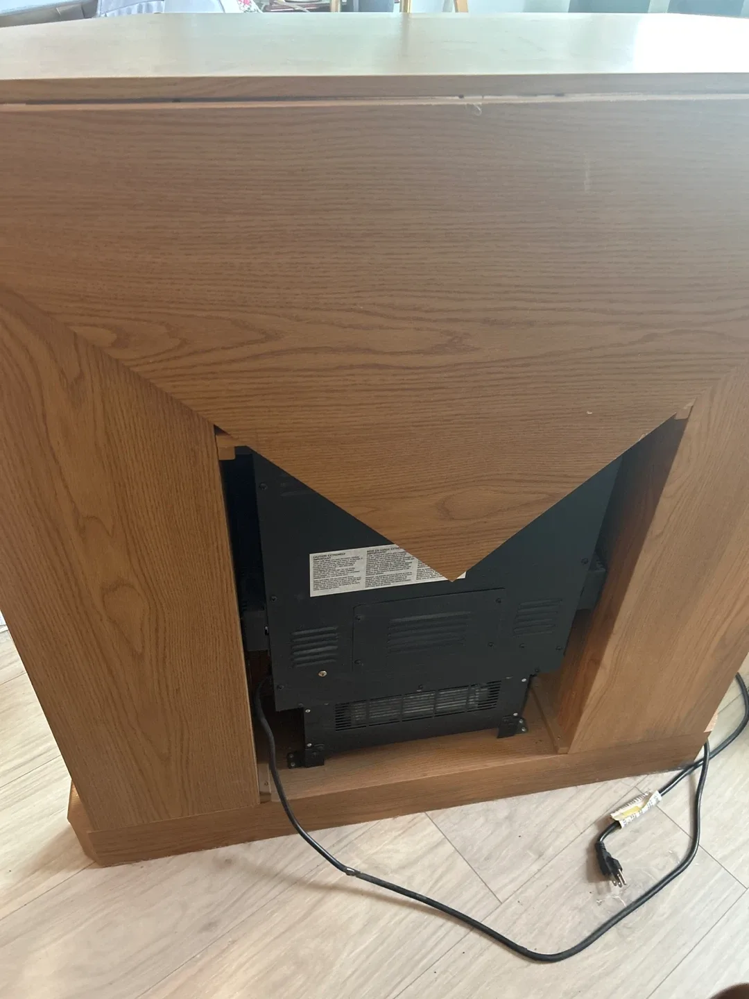 Electric fireplace image indicator(4)