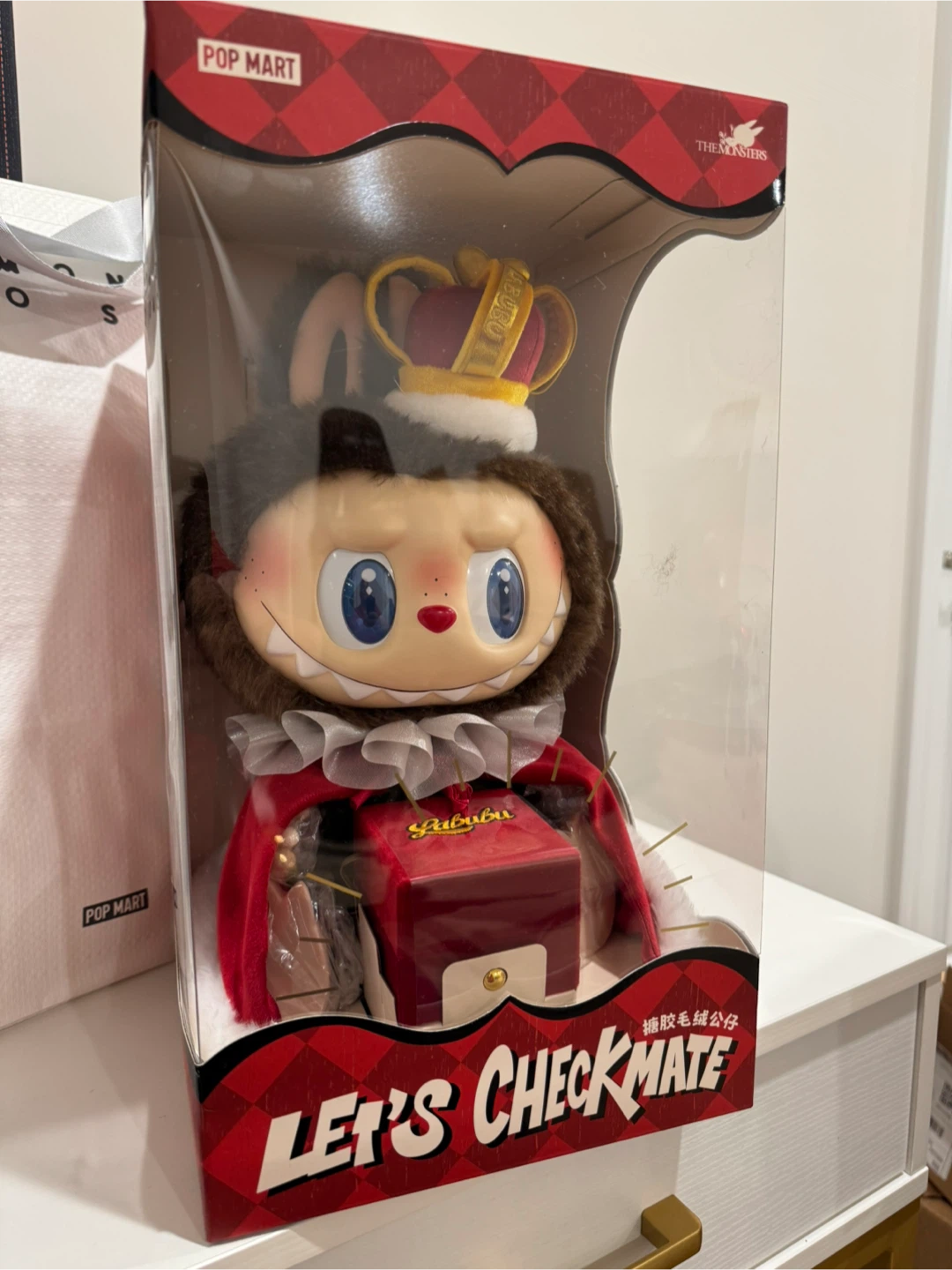 New Pop Mart THE MONSTERS Let's Checkmate Series Vinyl Doll - photo 2