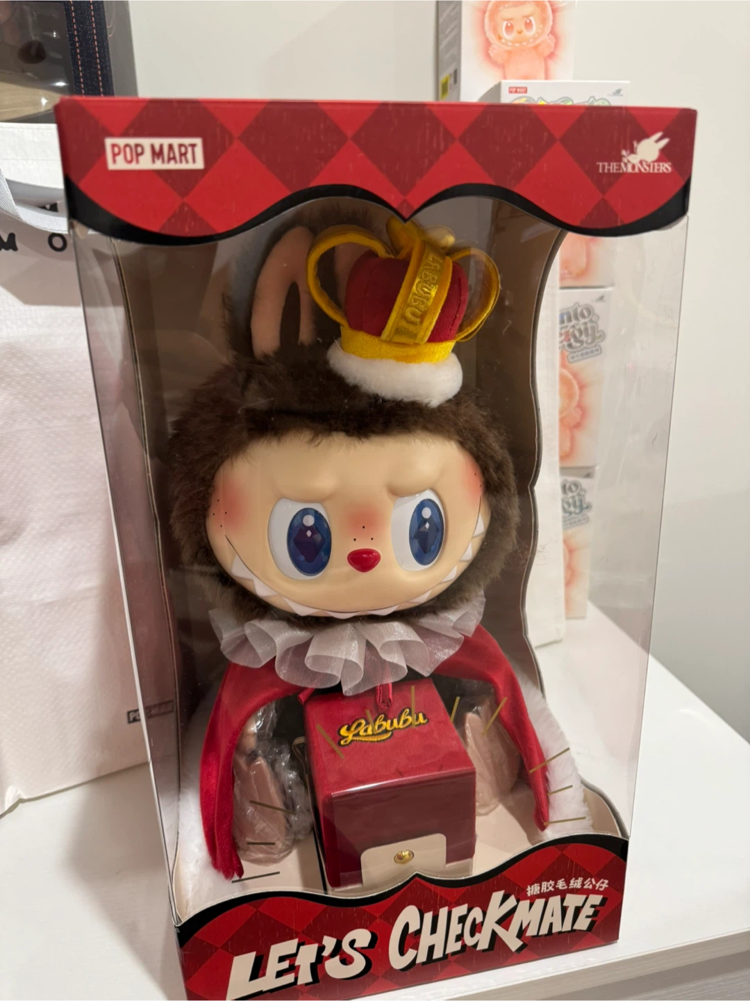 New Pop Mart THE MONSTERS Let's Checkmate Series Vinyl Doll